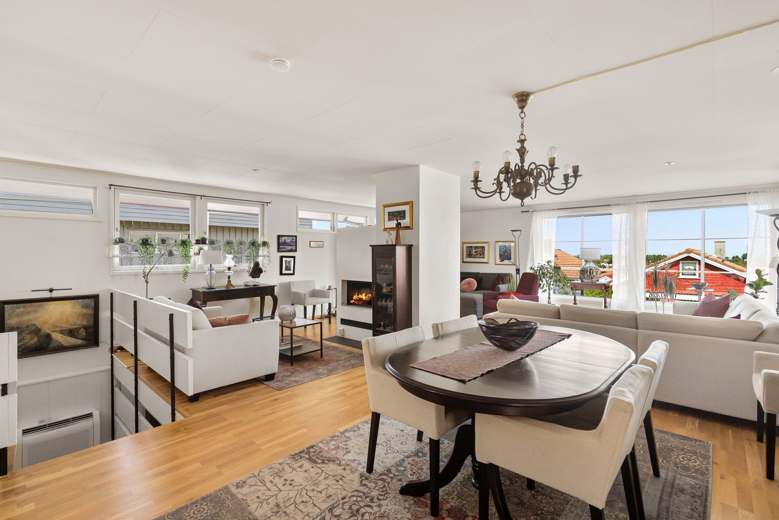 Lyst og luftig oppe Galleribilde