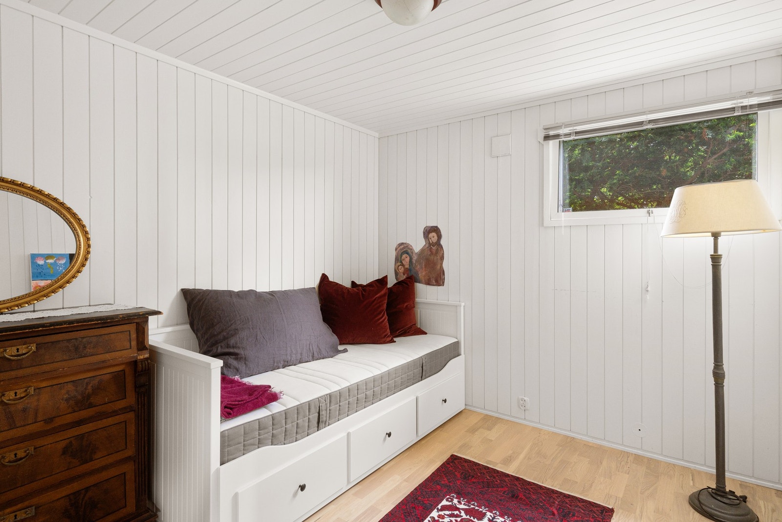 Soverom nede ihht til tegninger Galleribilde