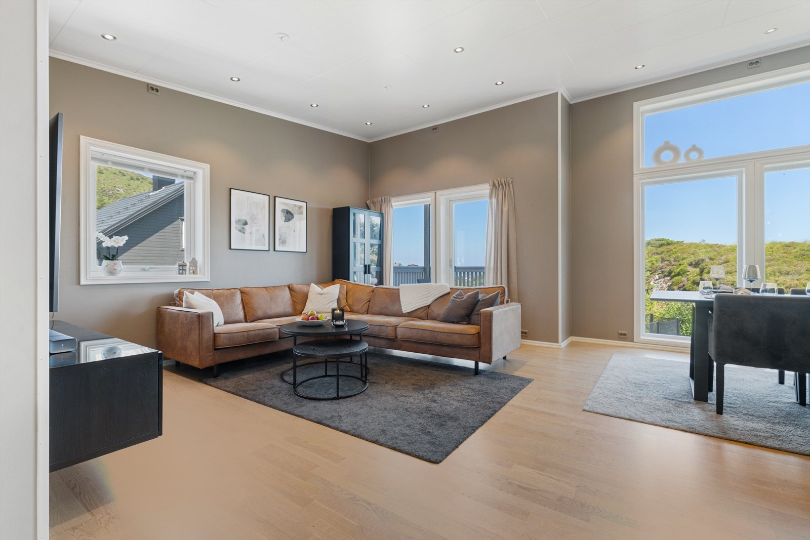 Tilkomst til altan med flott utsikt Galleribilde