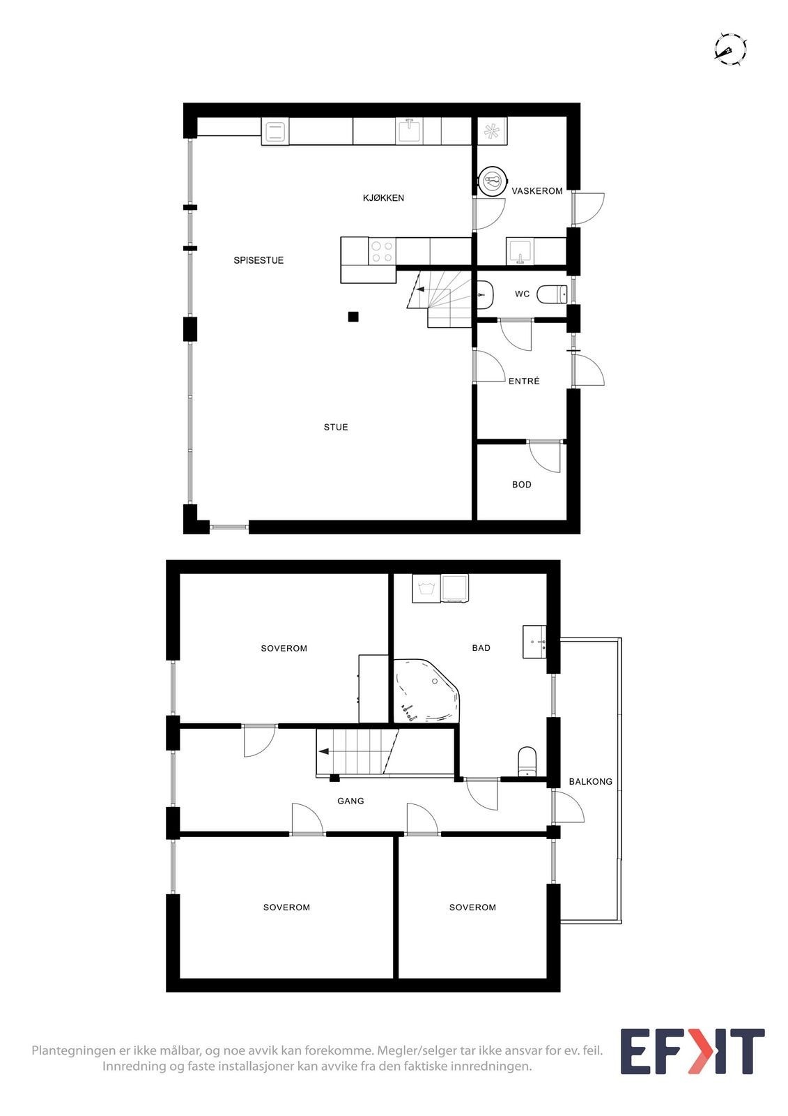 Plantegning - oversikt Galleribilde