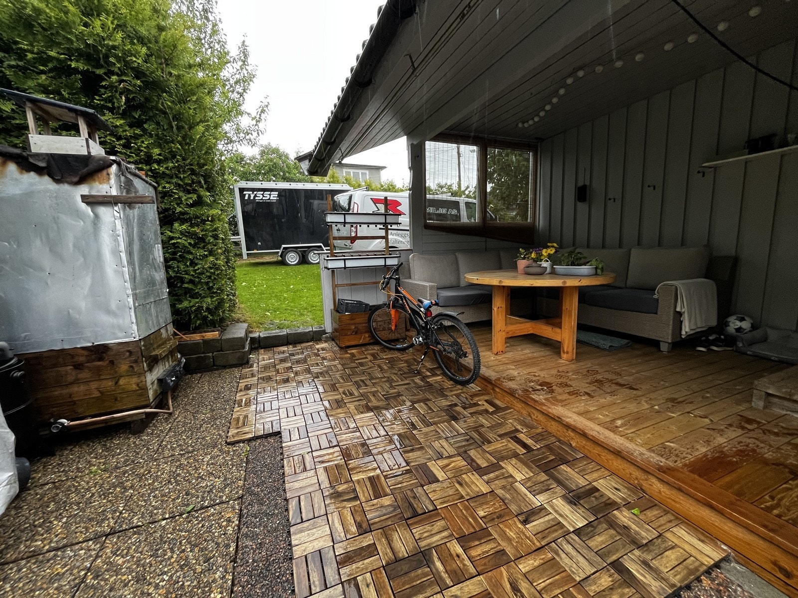 Uteplass Galleribilde