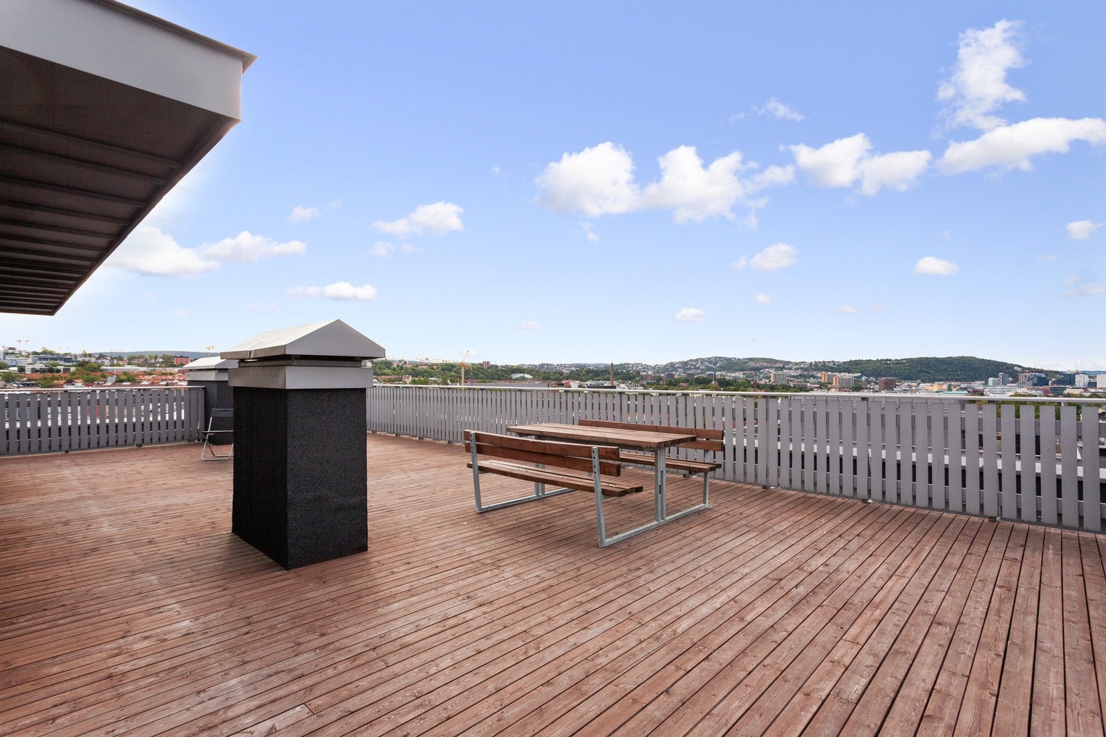 Takterrasse. Galleribilde