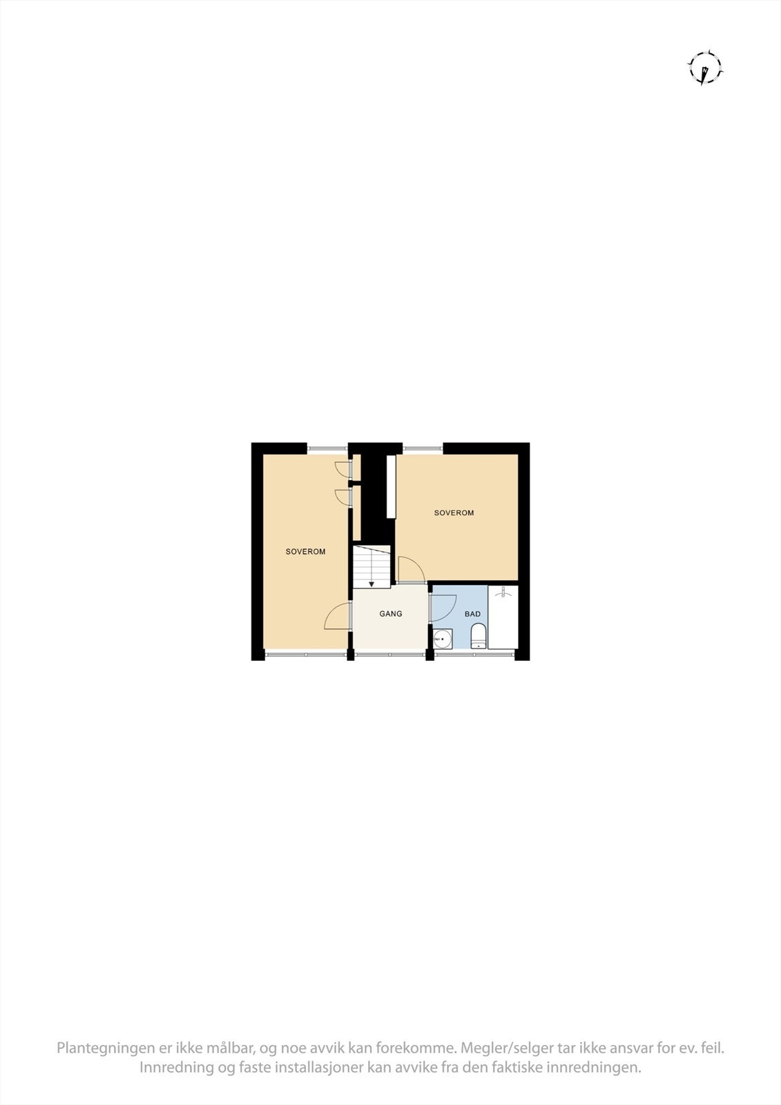 Plantegning 2. etasje. Galleribilde