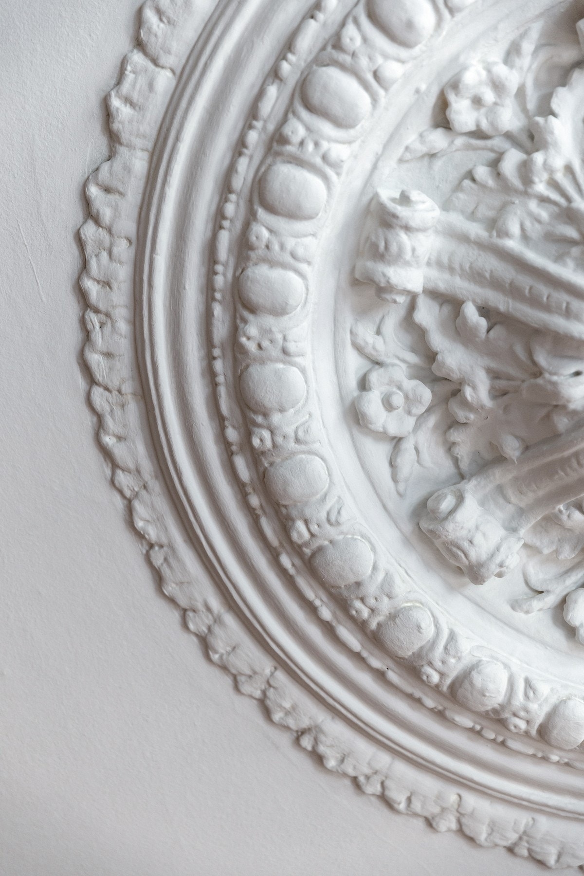 Klassiske detaljer som rosett.. Galleribilde
