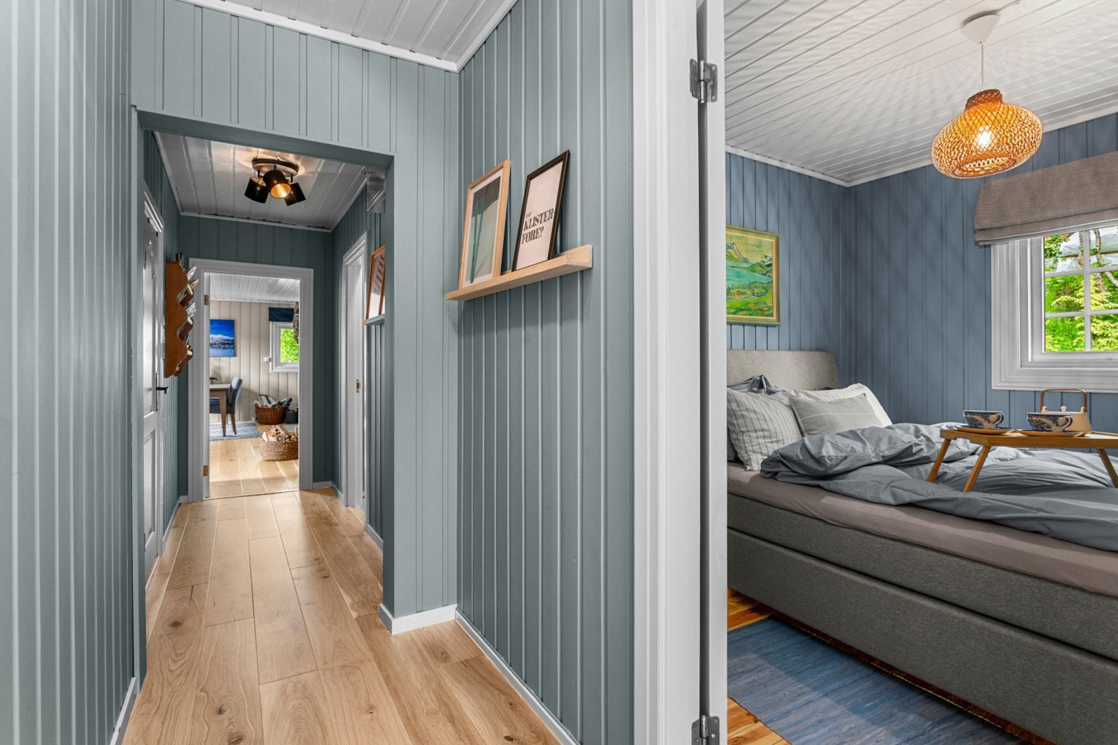 Gang gir adkomst til samtlige soverom og bad. Galleribilde