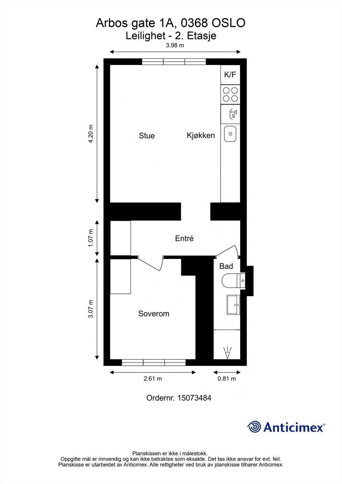 Plantegning. Galleribilde