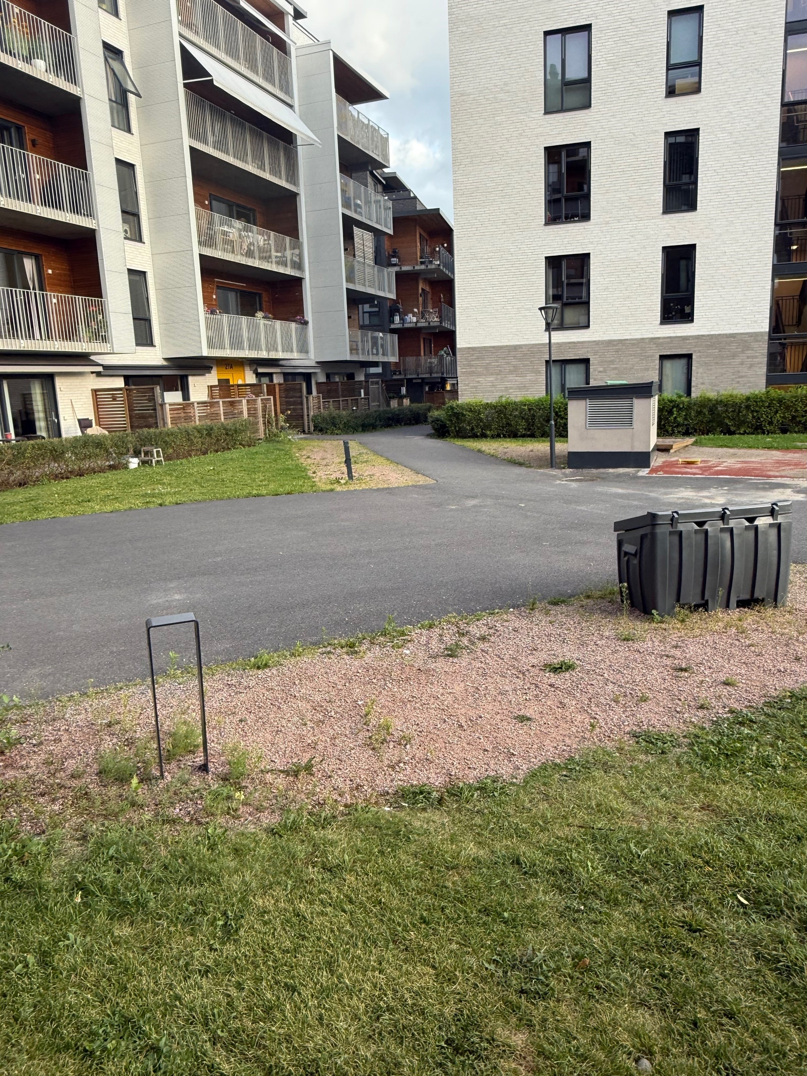 Foran leiligheten har stor område for barn Galleribilde