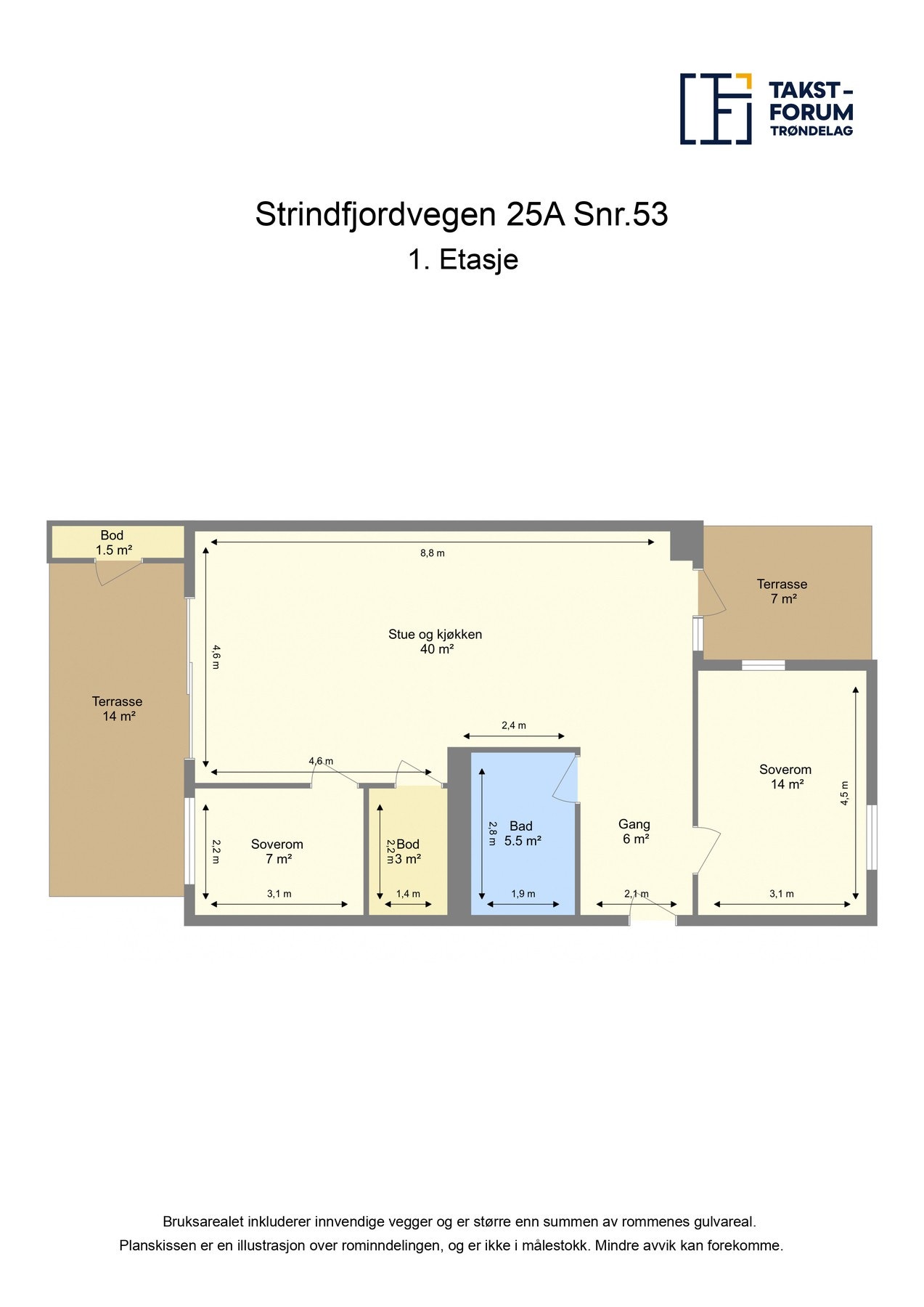 Plantegning 1.etasje. Galleribilde