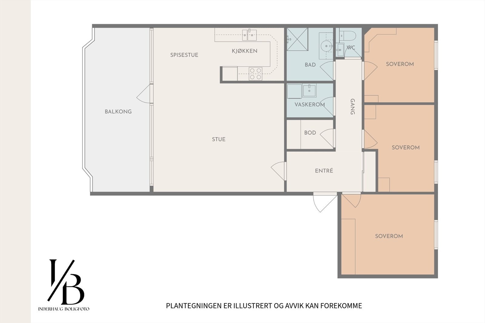 Planskisse Galleribilde