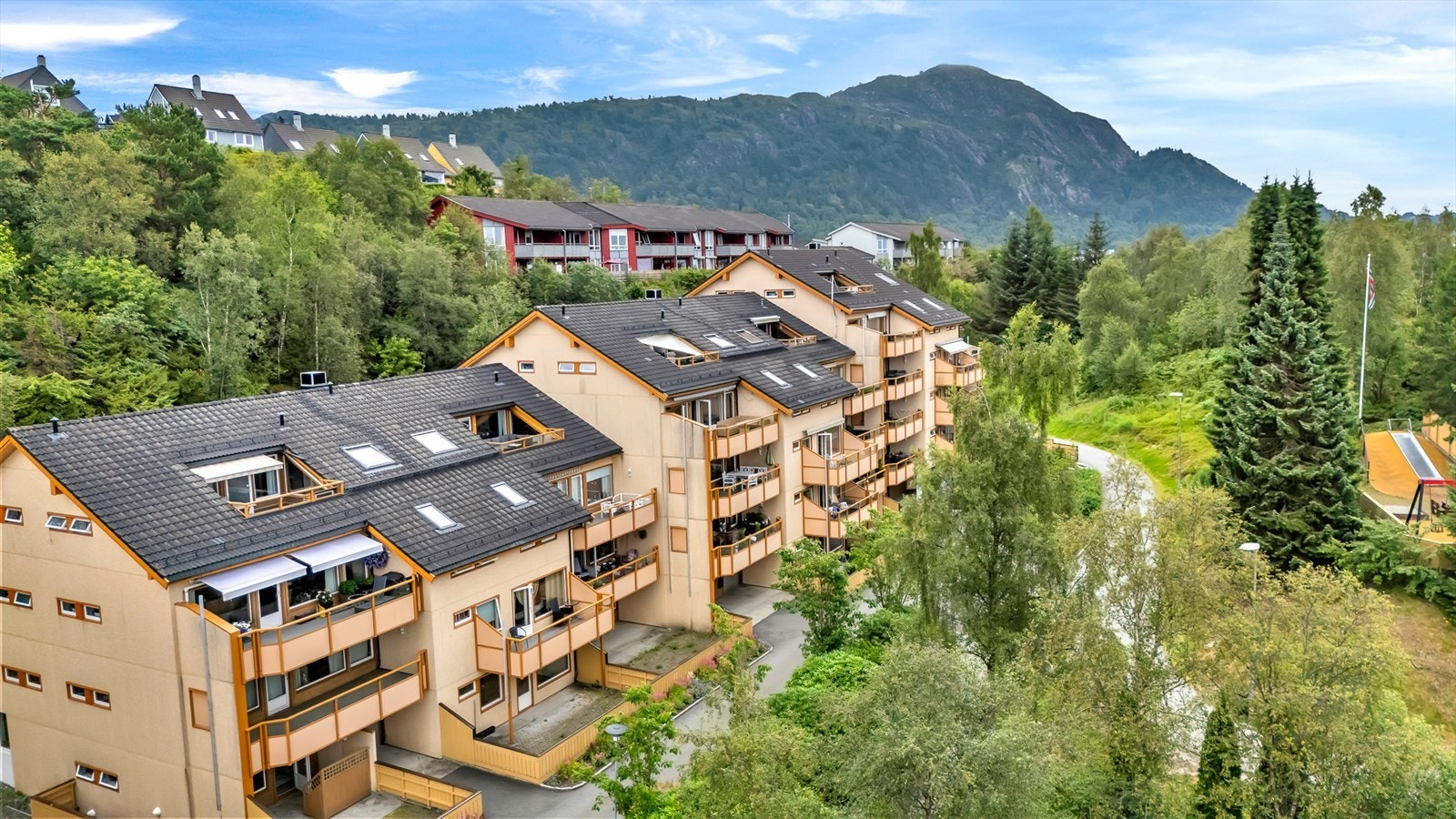 Dronefoto Galleribilde