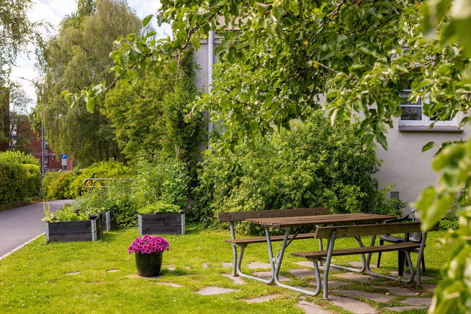 Her er det fellesvaskeri, vaktmestertjeneste og ukentlig trappevask Galleribilde