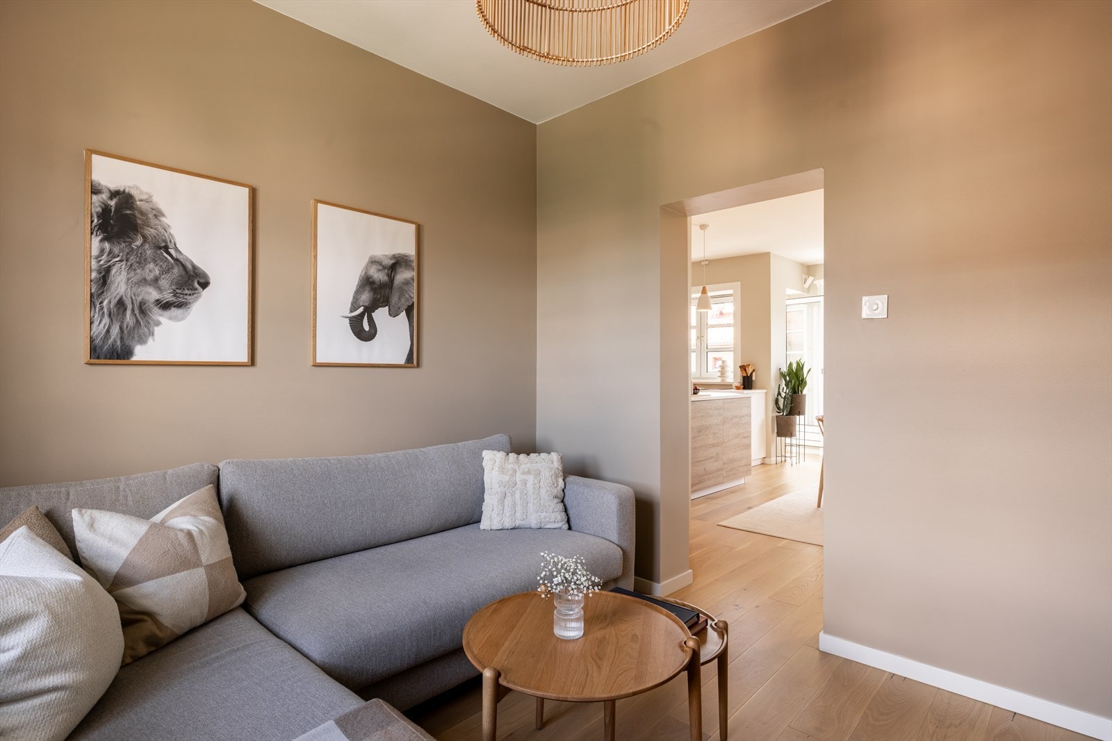 Rommet kan også enkelt gjøres om til et soverom, hvis ønskelig Galleribilde