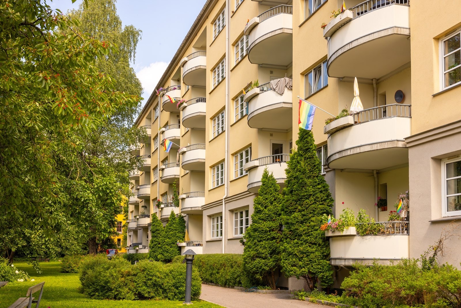 Hyggelig borettslag bestående av 60 andeler Galleribilde