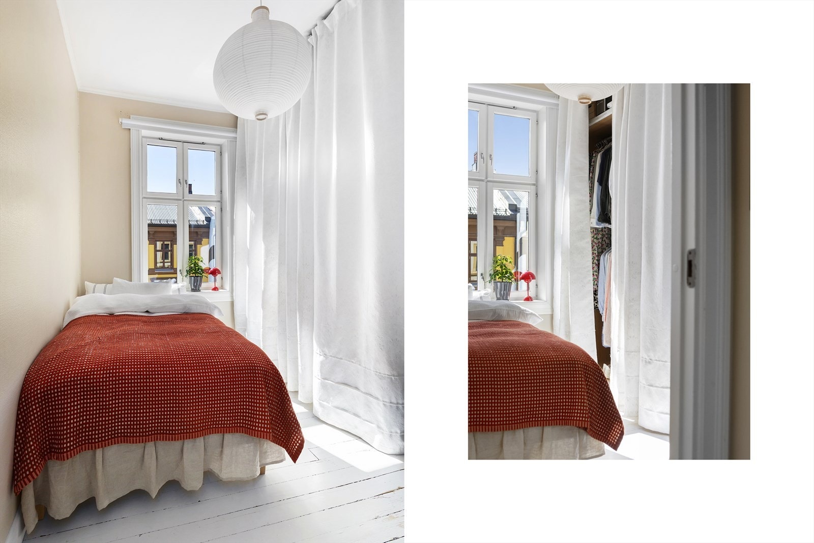 Soverom, kontor eller gjesterom - med plass til oppbevaring. Galleribilde