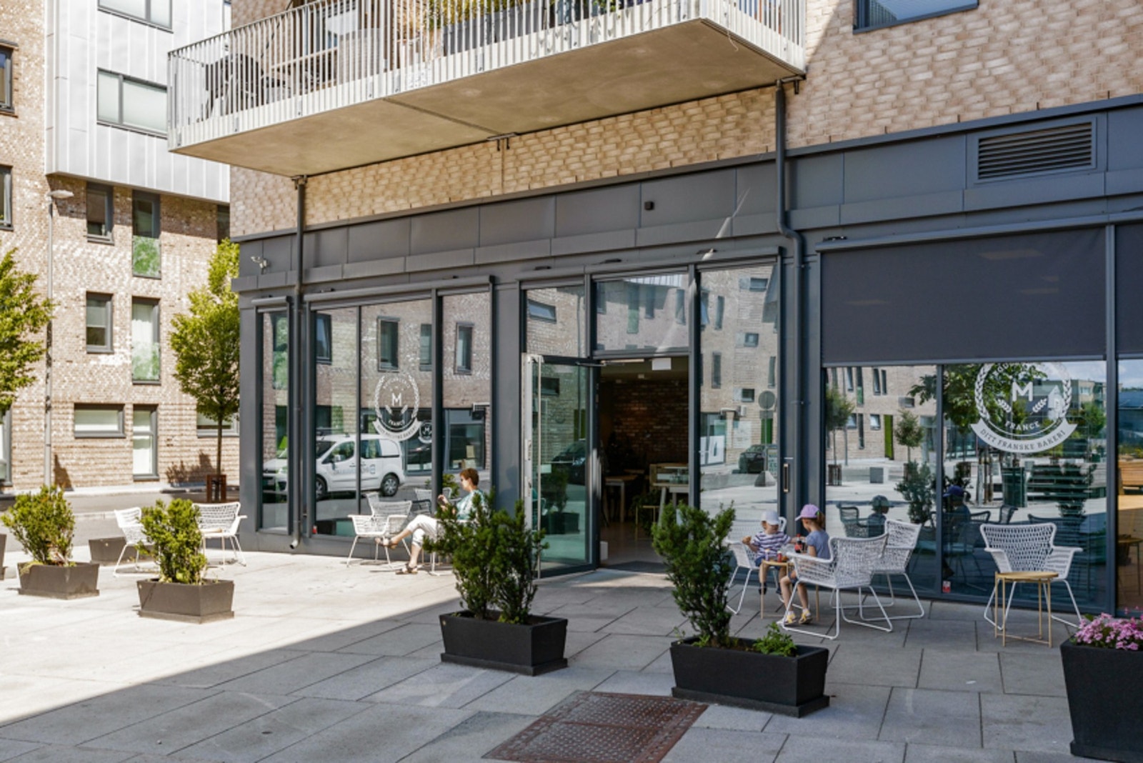 Det franske bakeriet Boulangerie er i kort gangavstand Galleribilde