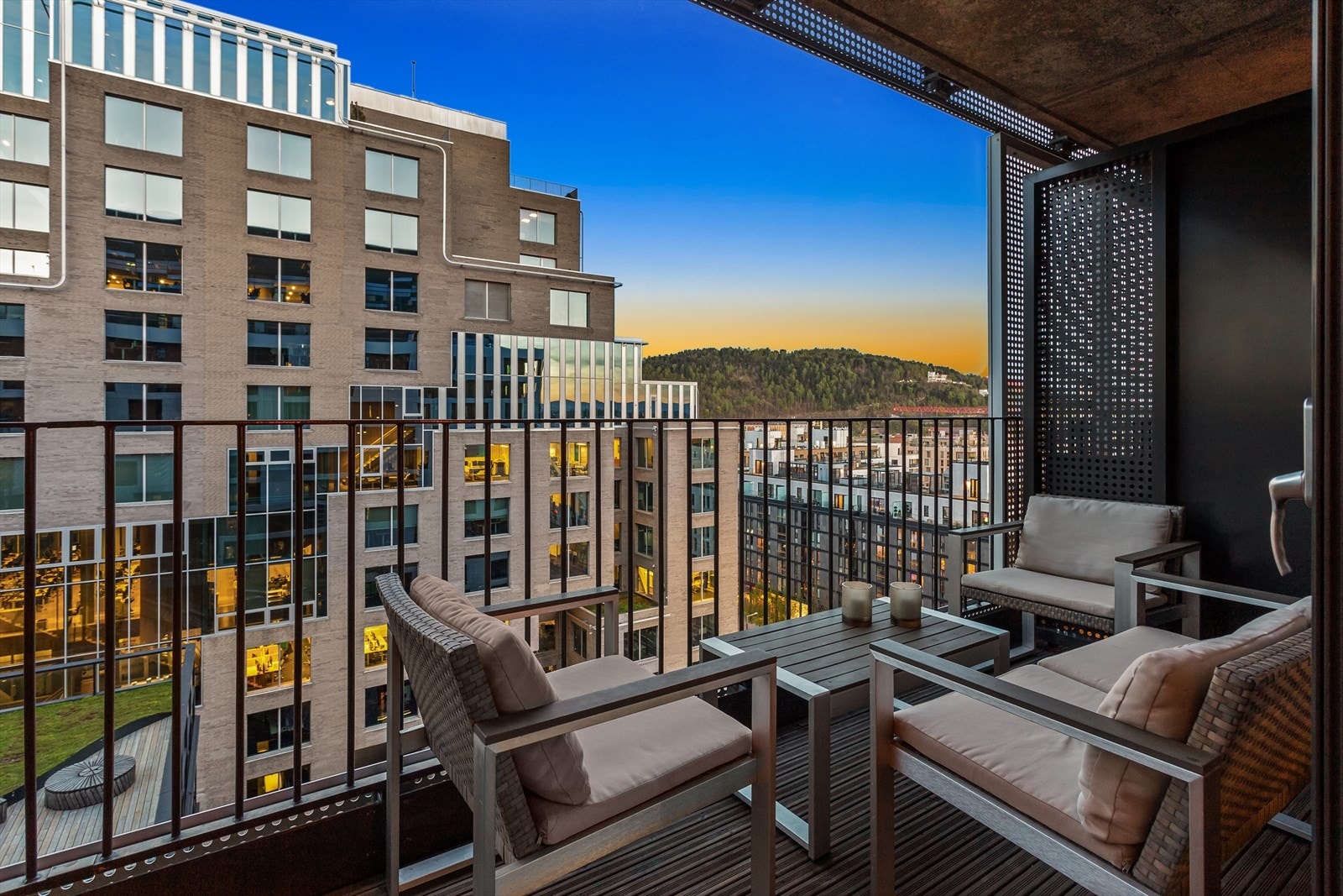 Fantastisk utsikt og storbyfølelse Galleribilde