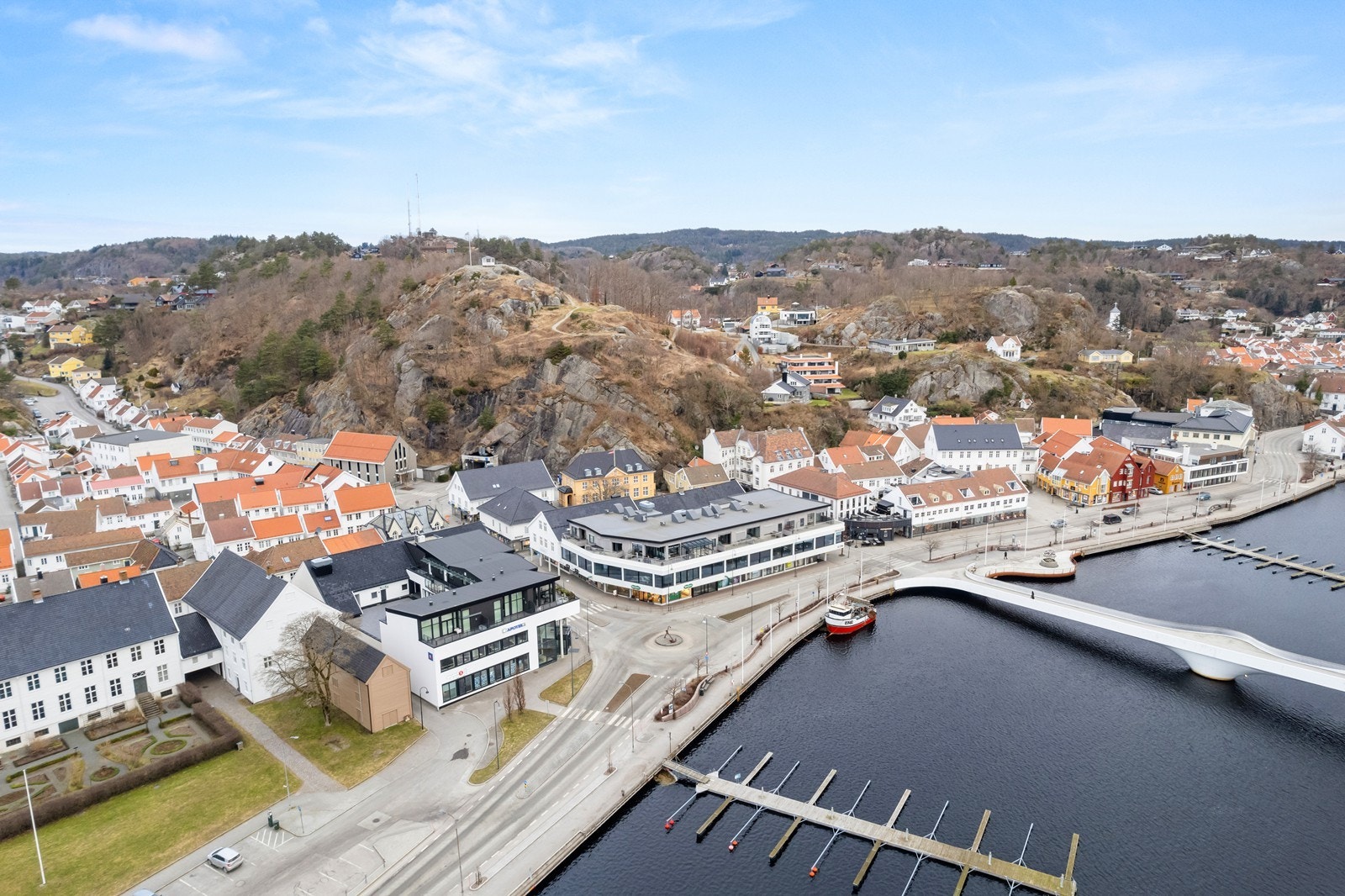 Herfra kan du gå til alt som byen har å by på Galleribilde
