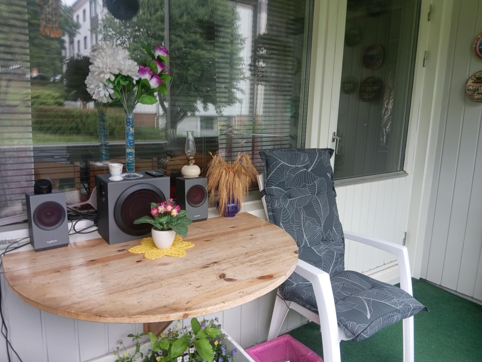 balkong med sitteplass Galleribilde