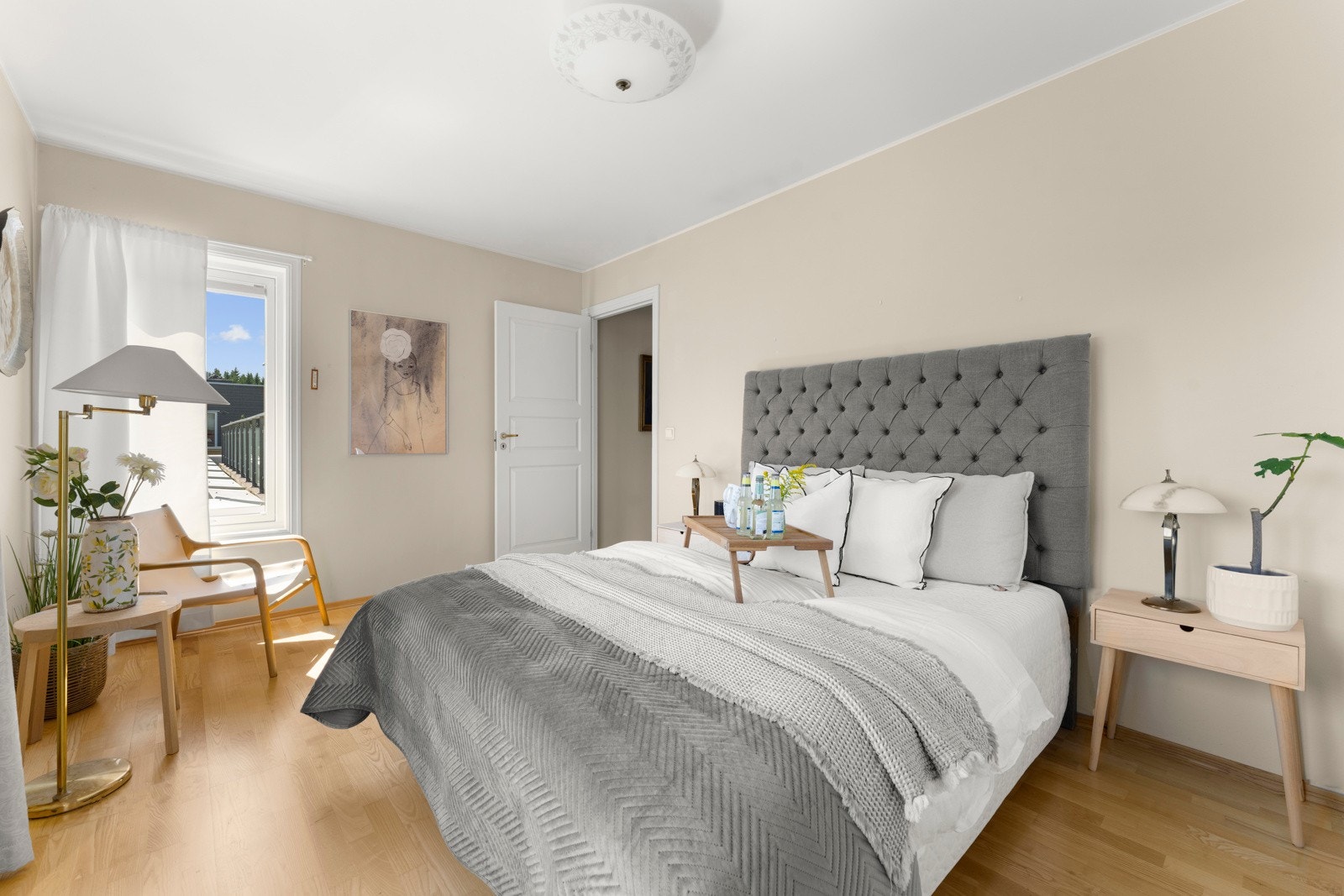 Boligen har tre komfortable soverom av god størrelse. Galleribilde