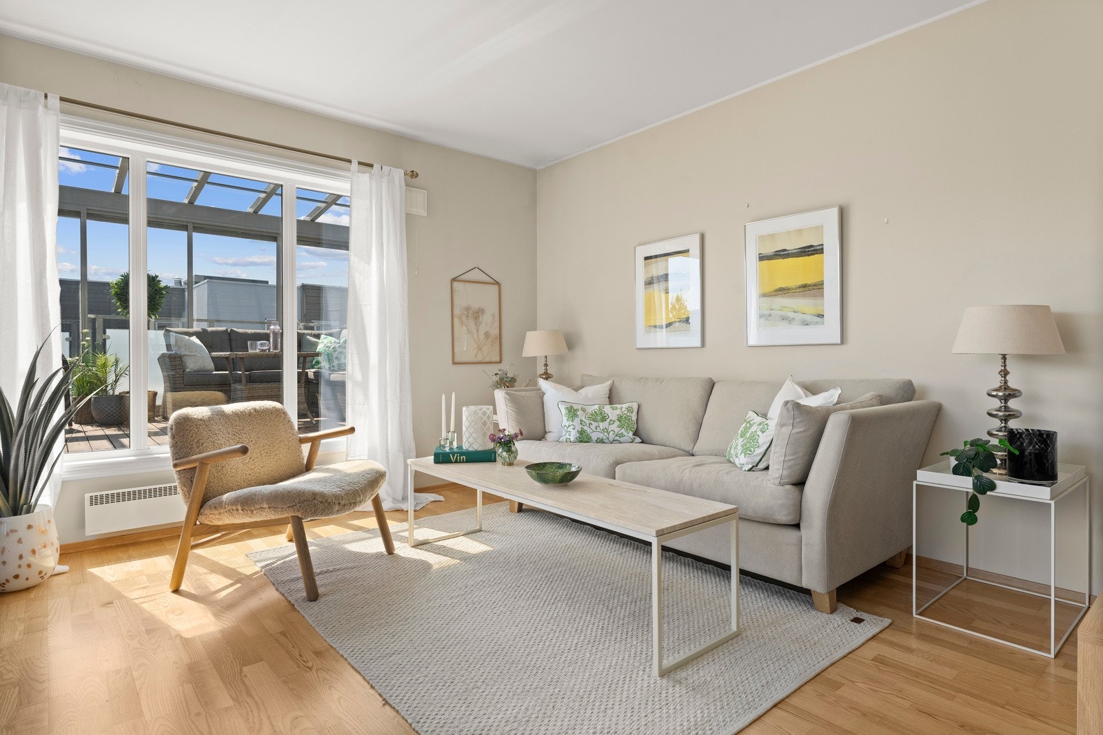 Rikelig med naturig lysinnslipp. Galleribilde