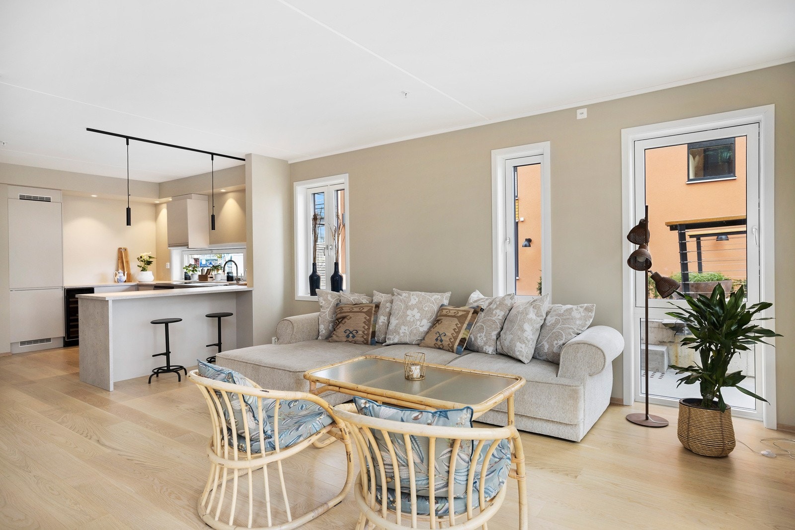 Her er det enkelt å innrede i ulike soner. Galleribilde