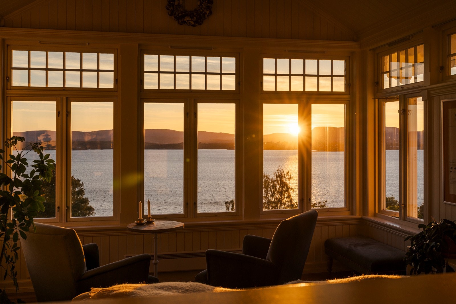 Sovne til de spektakulære solnedgangene! Galleribilde