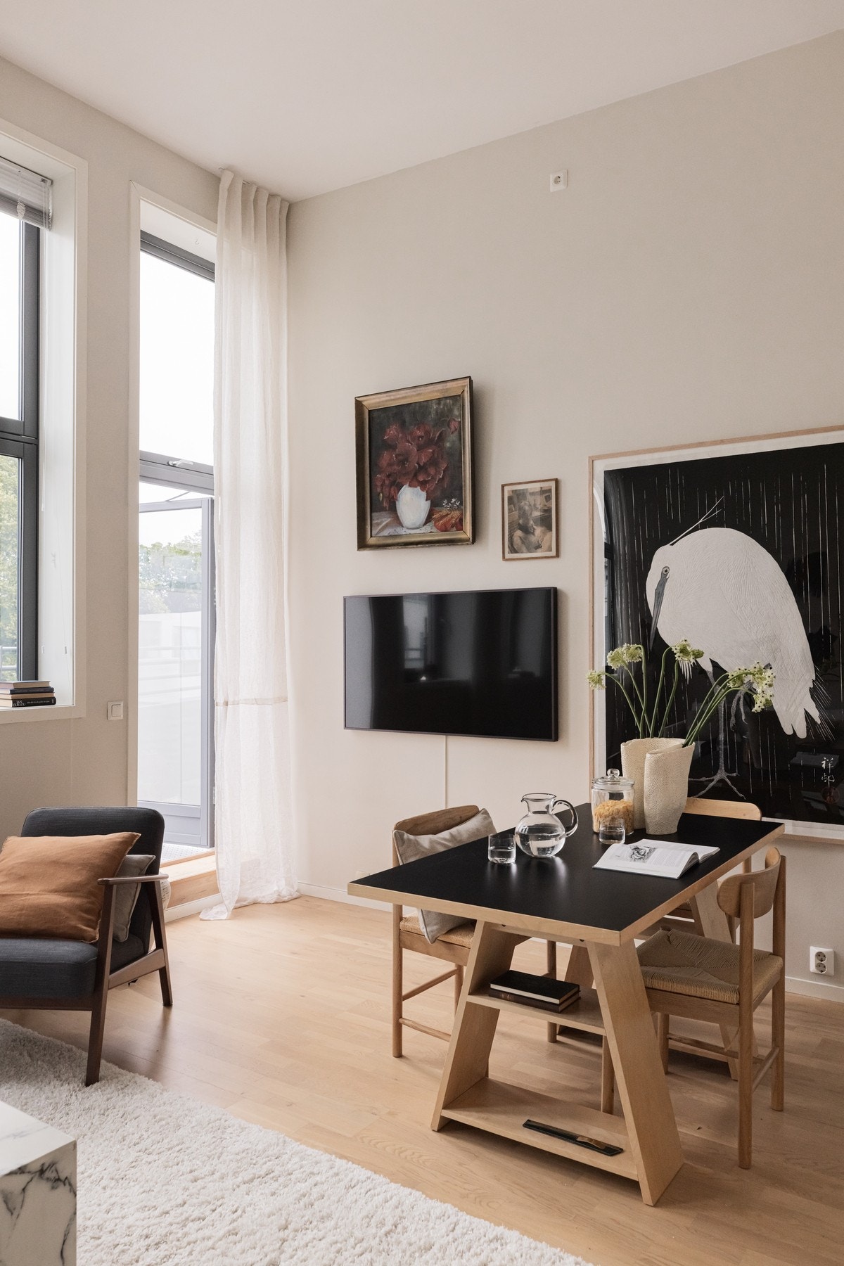 Leiligheten ligger i 4. etasje med heisadkomst. Galleribilde