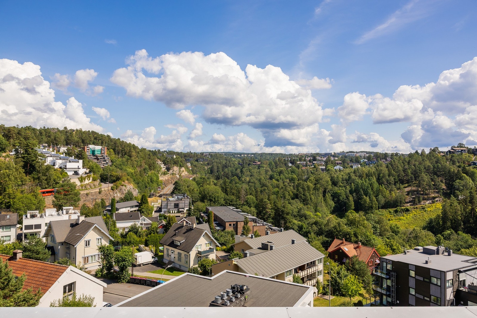 Herlig utsikt over nærområdet. Galleribilde
