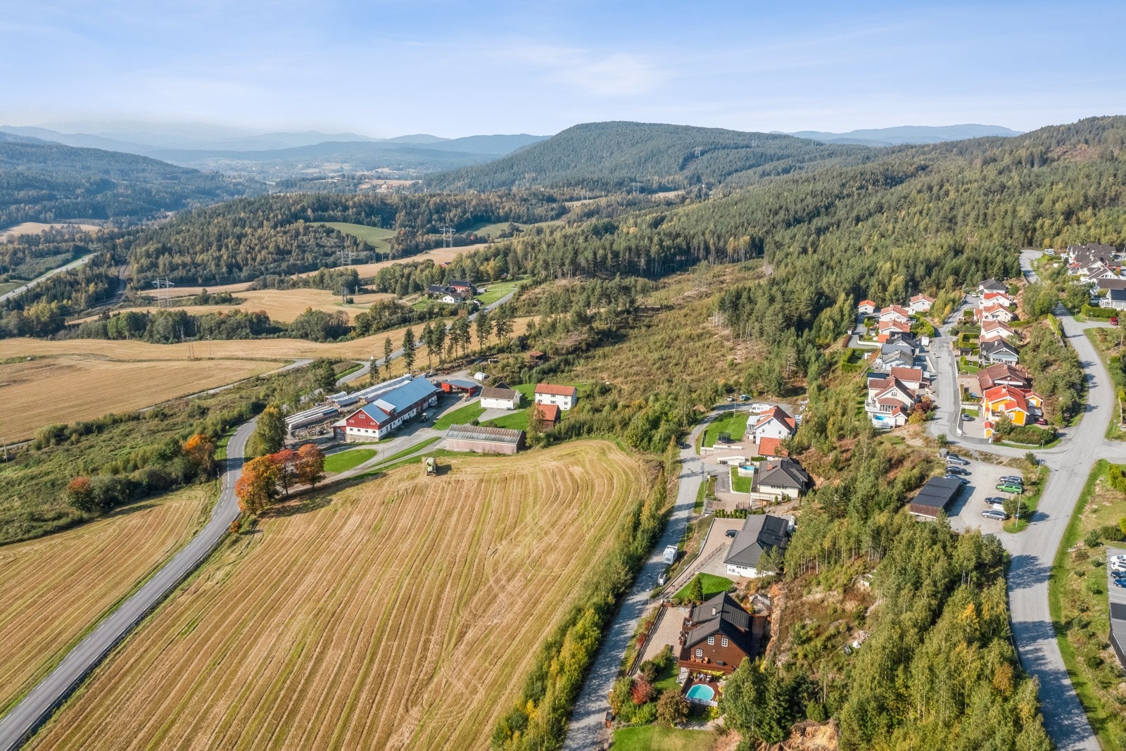 Boligen ligger i en intern blindvei. Galleribilde