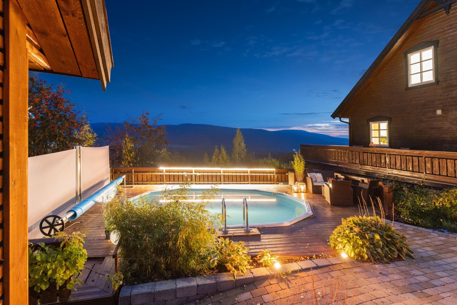 Nyt flotte kvelder på de store og fine uteområdene! Galleribilde