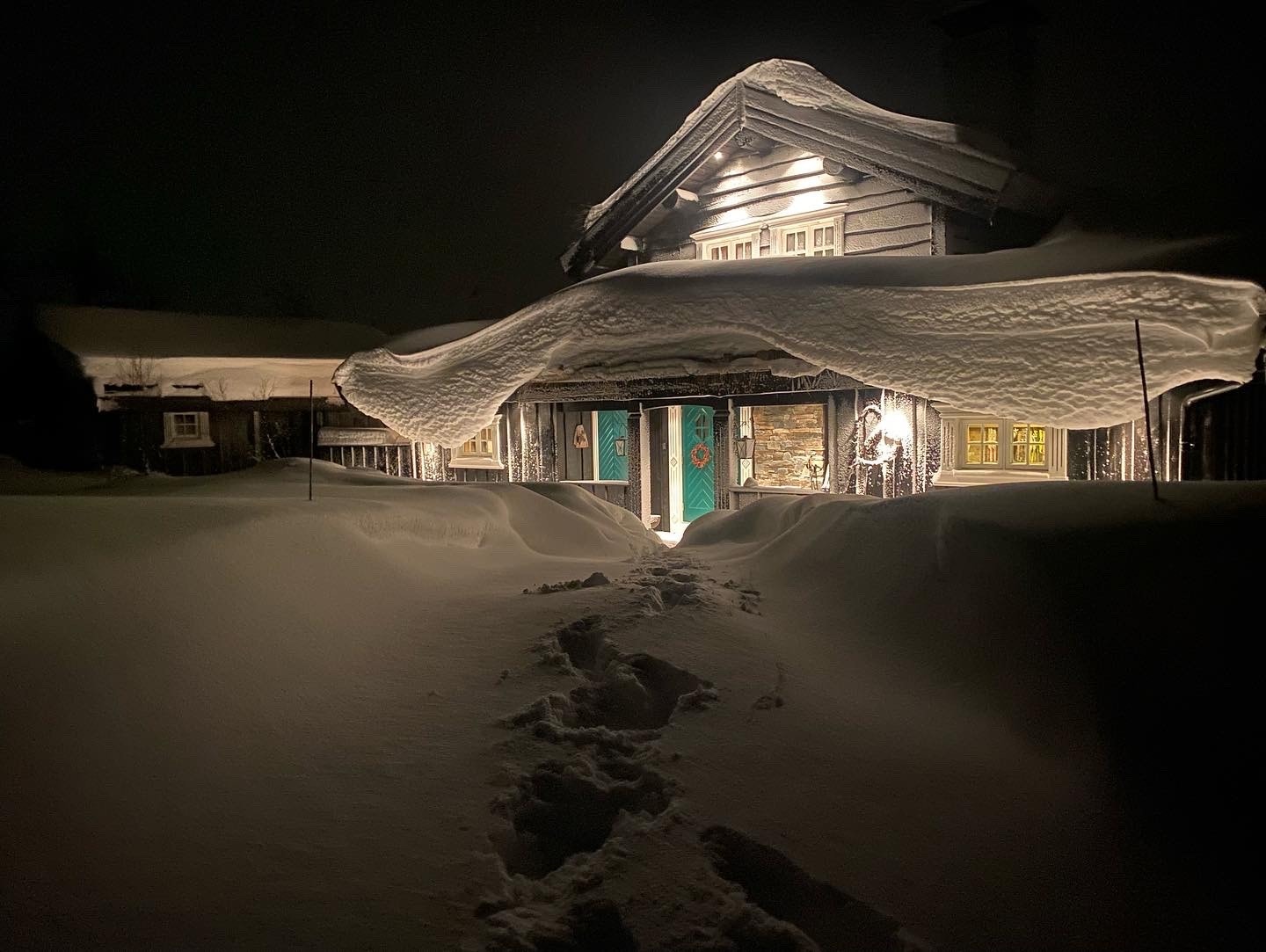 Vinterbilde tatt av selger Galleribilde