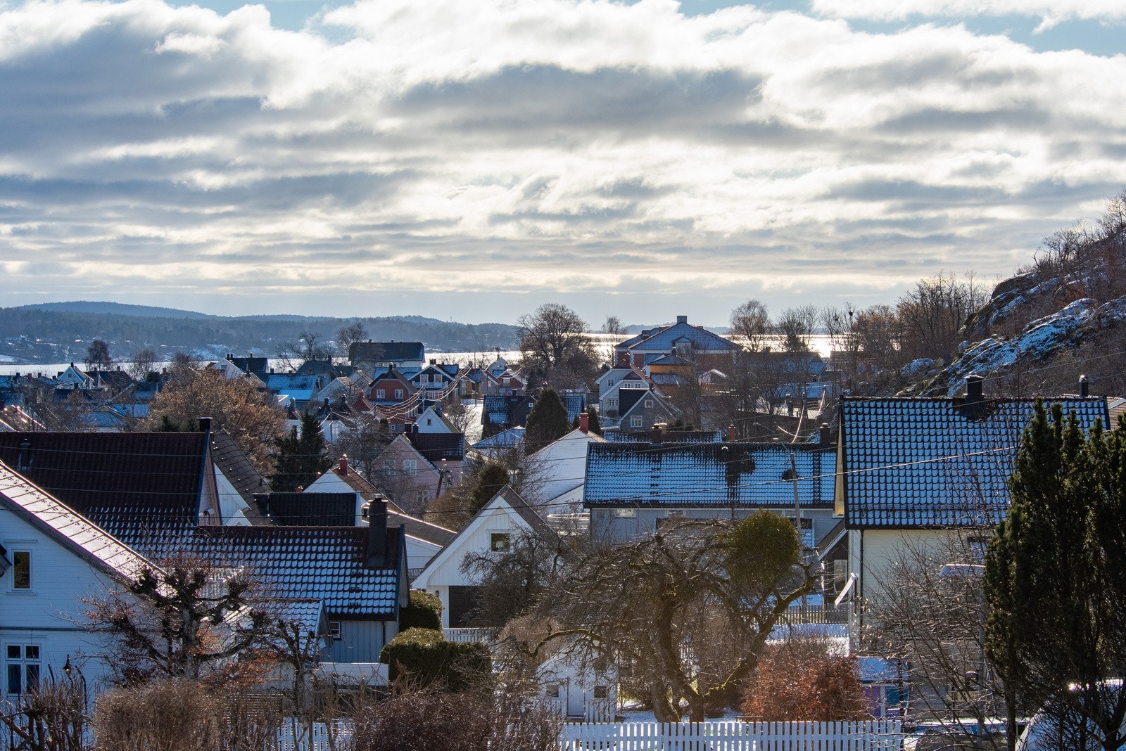 Flott utsikt fra husets 2. etasje. Galleribilde