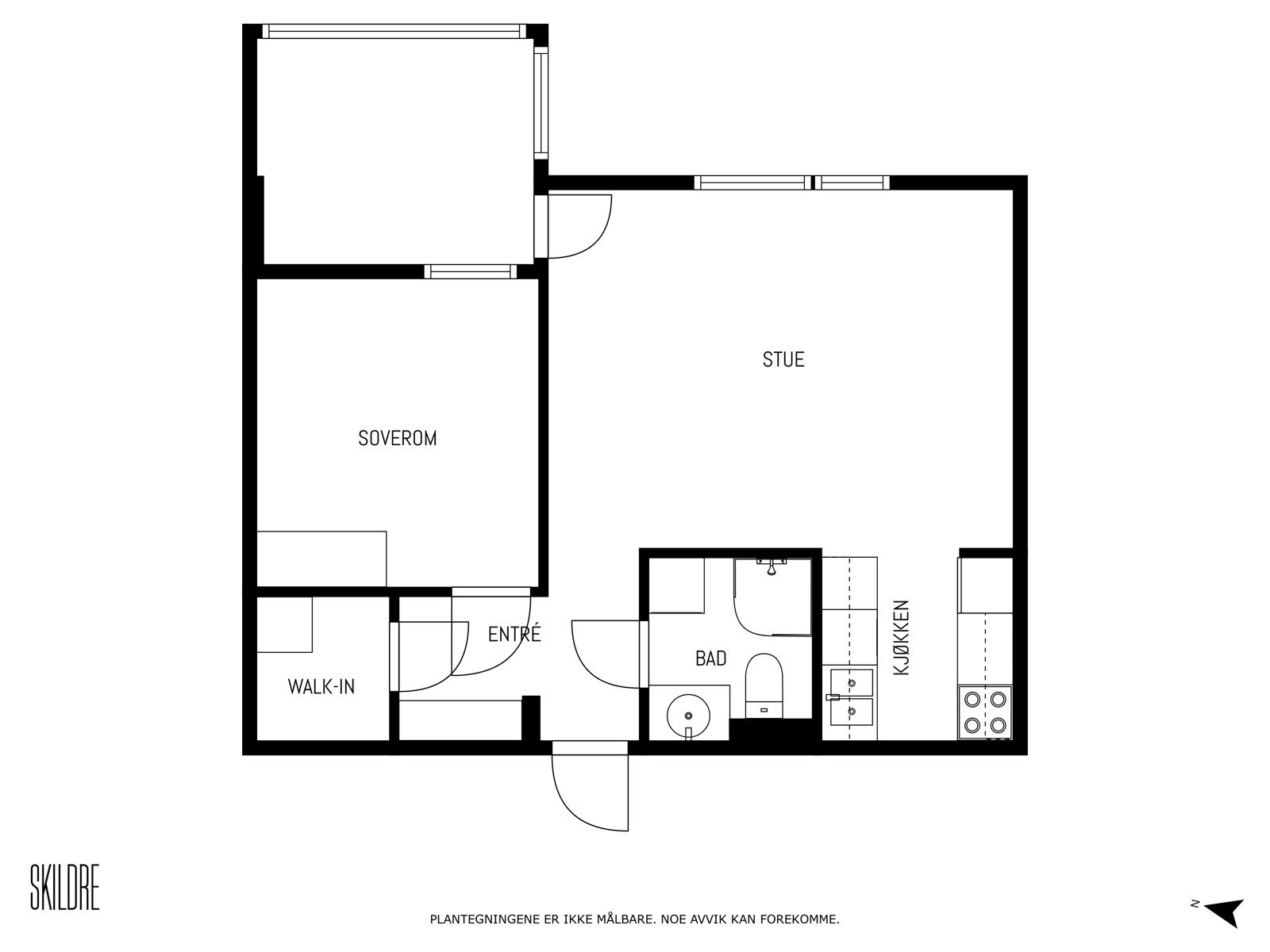 Plantegning Galleribilde