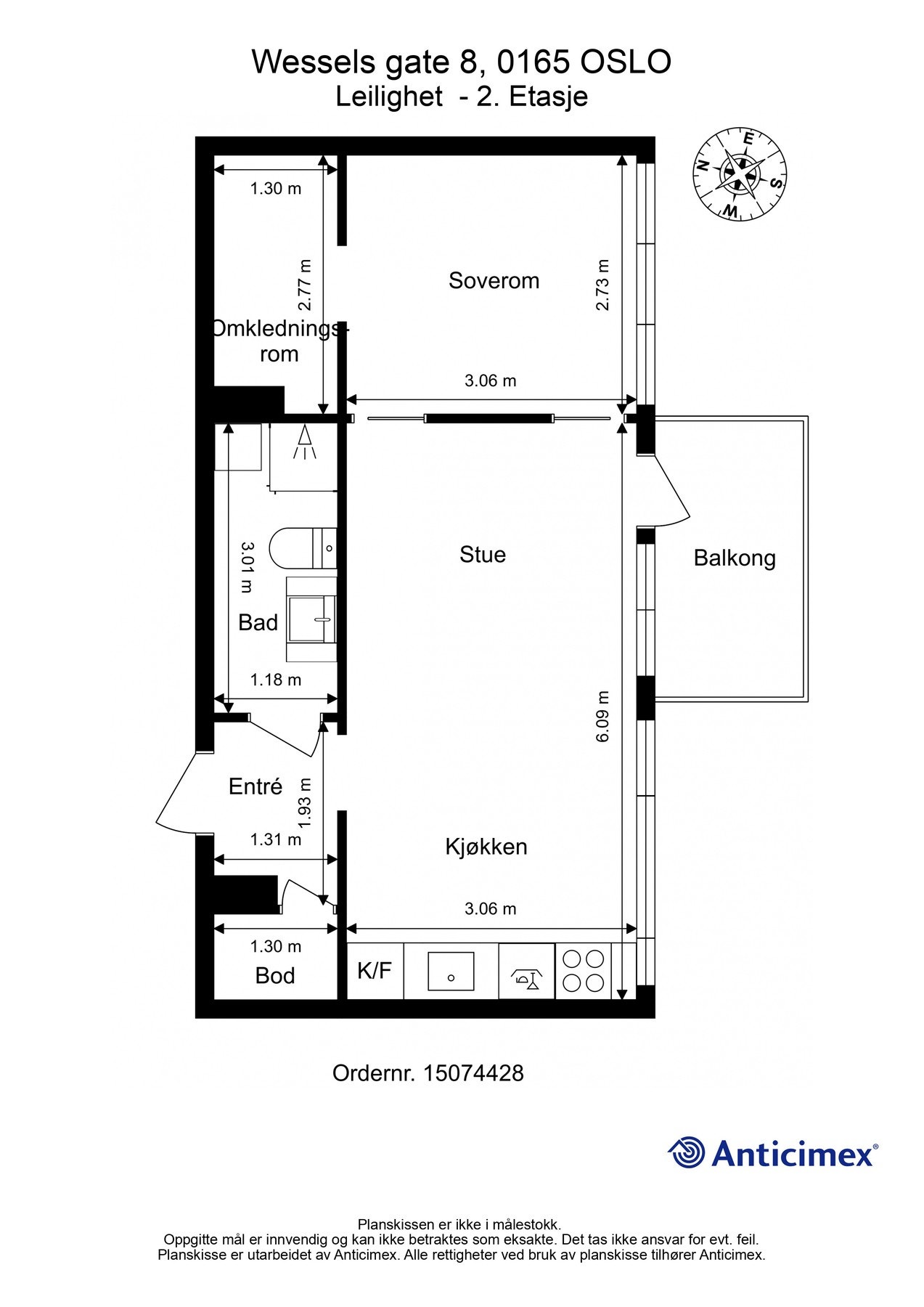 Plantegning. Galleribilde