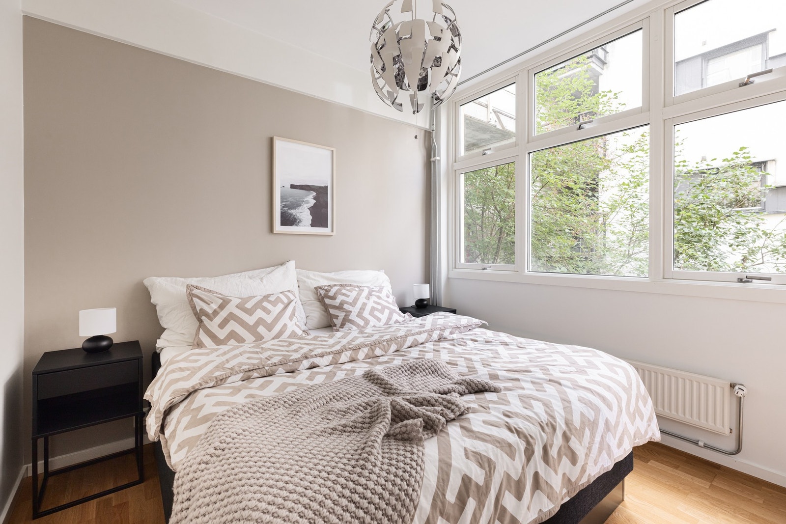 Innbydende soverom. Galleribilde