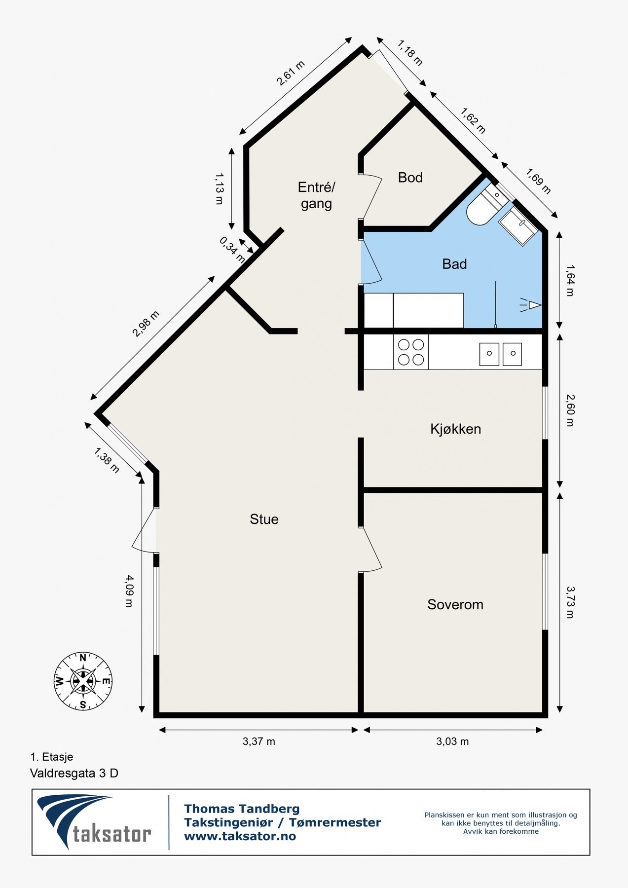 Boligen har en god planløsning, Galleribilde