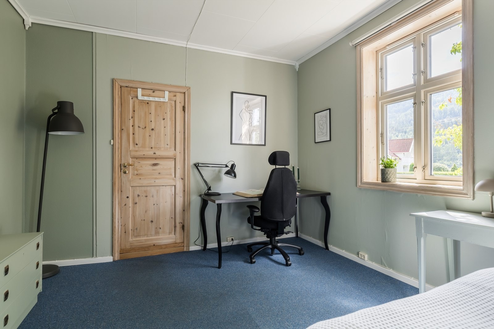 Soverom 2 har også plass for kontorløsning Galleribilde