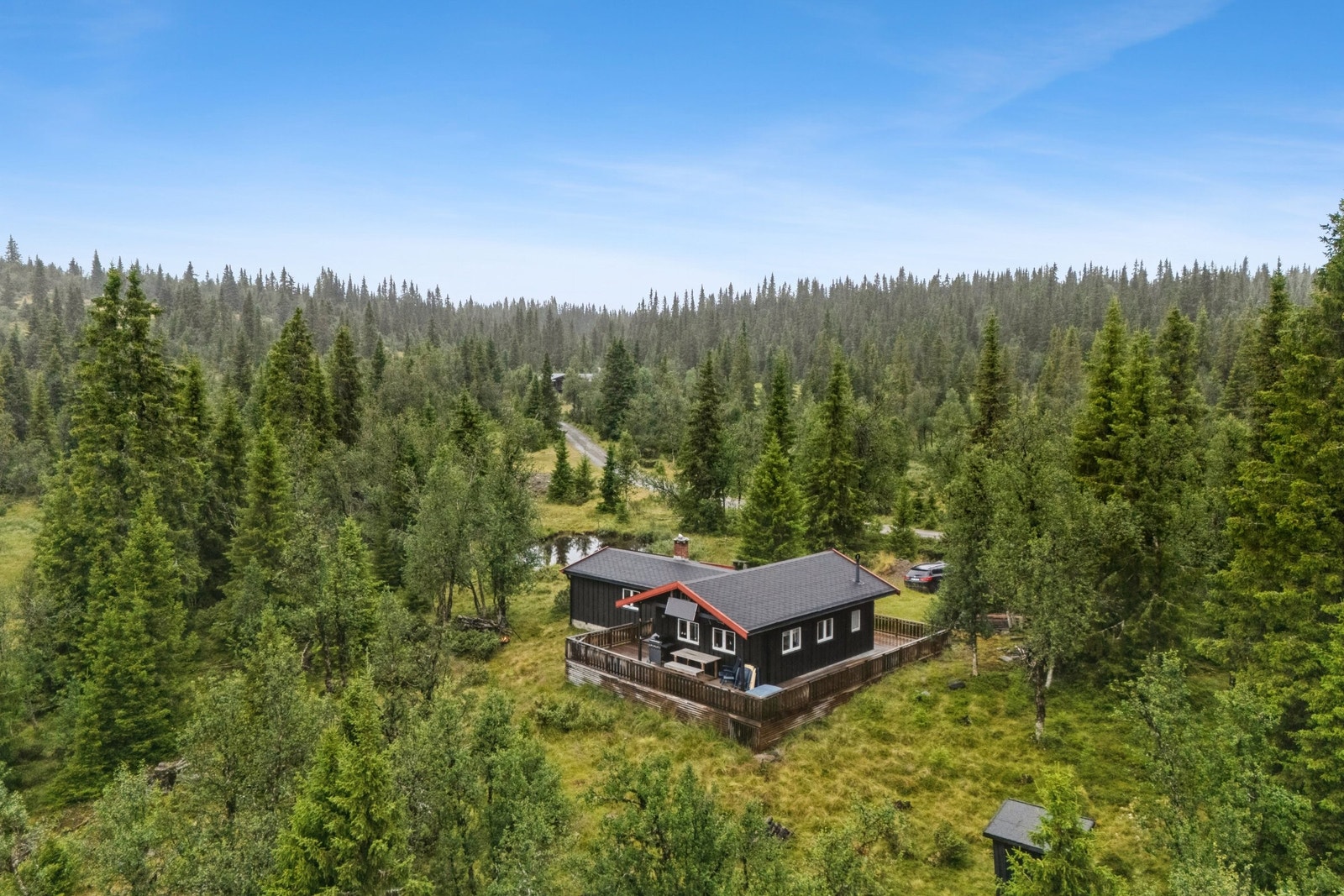 Dronebilde Galleribilde