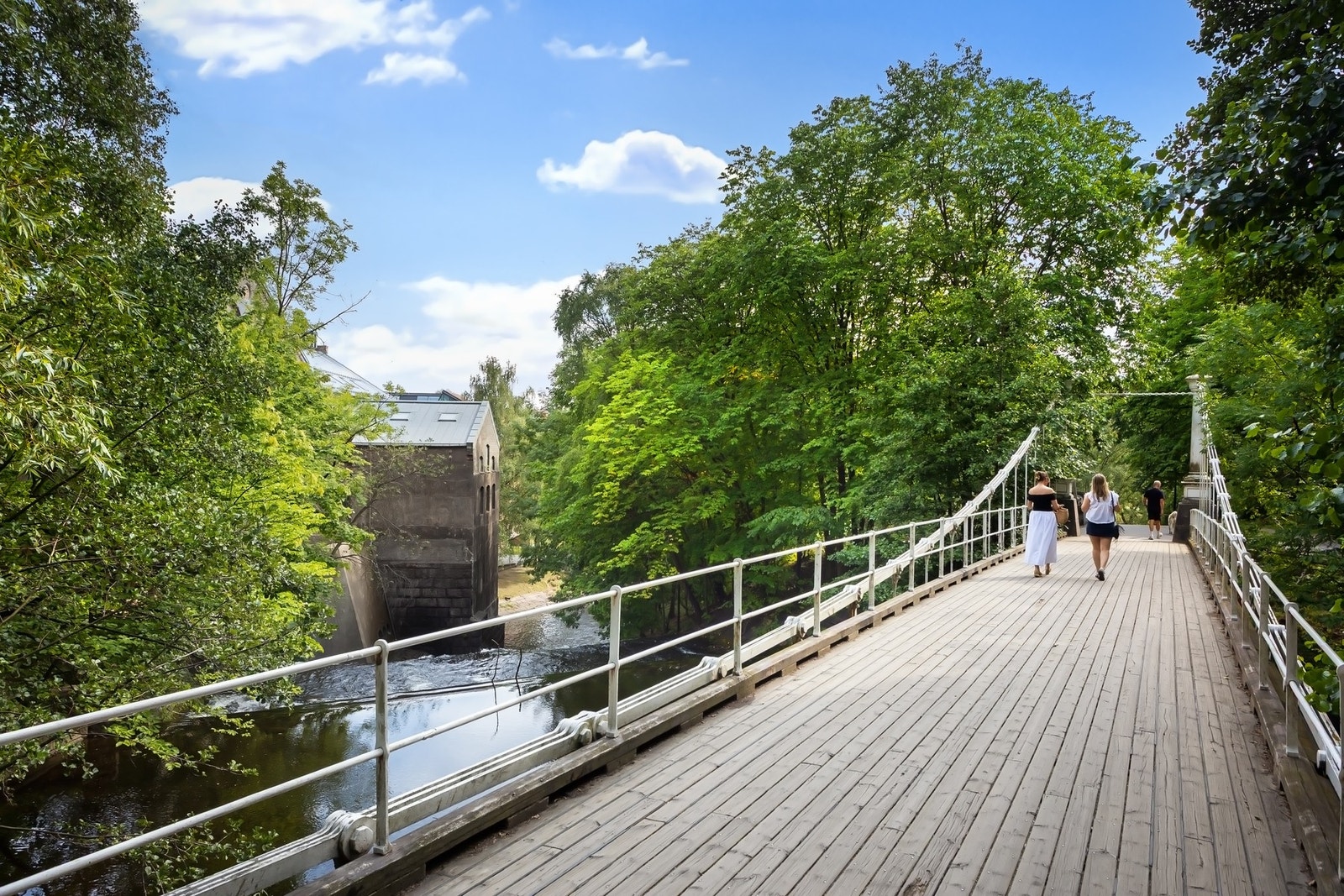 Nydelige turmuligheter langs akerselva som ligger rett bortenfor leiligheten Galleribilde