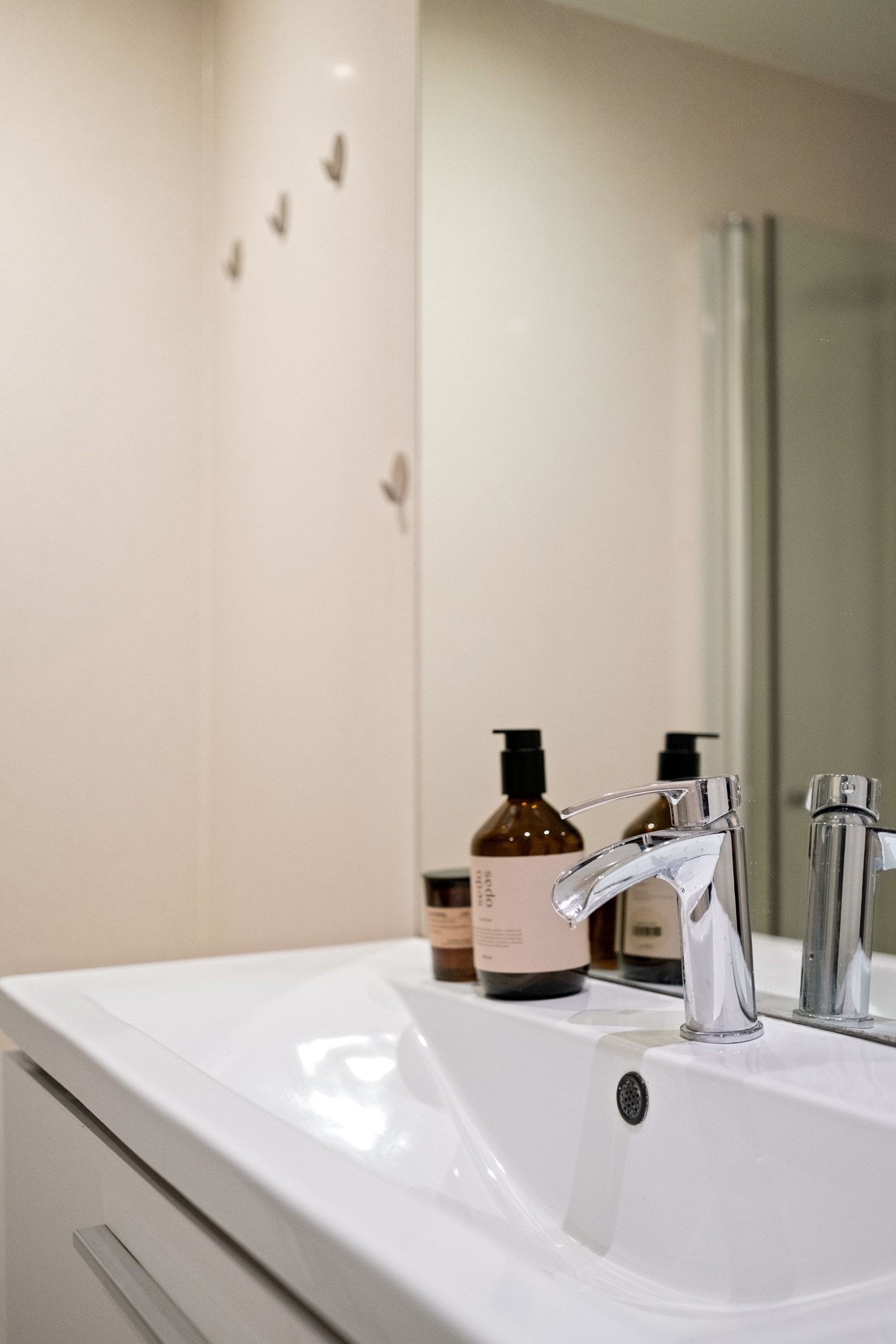 Detaljbilde fra det lekre badet. Galleribilde