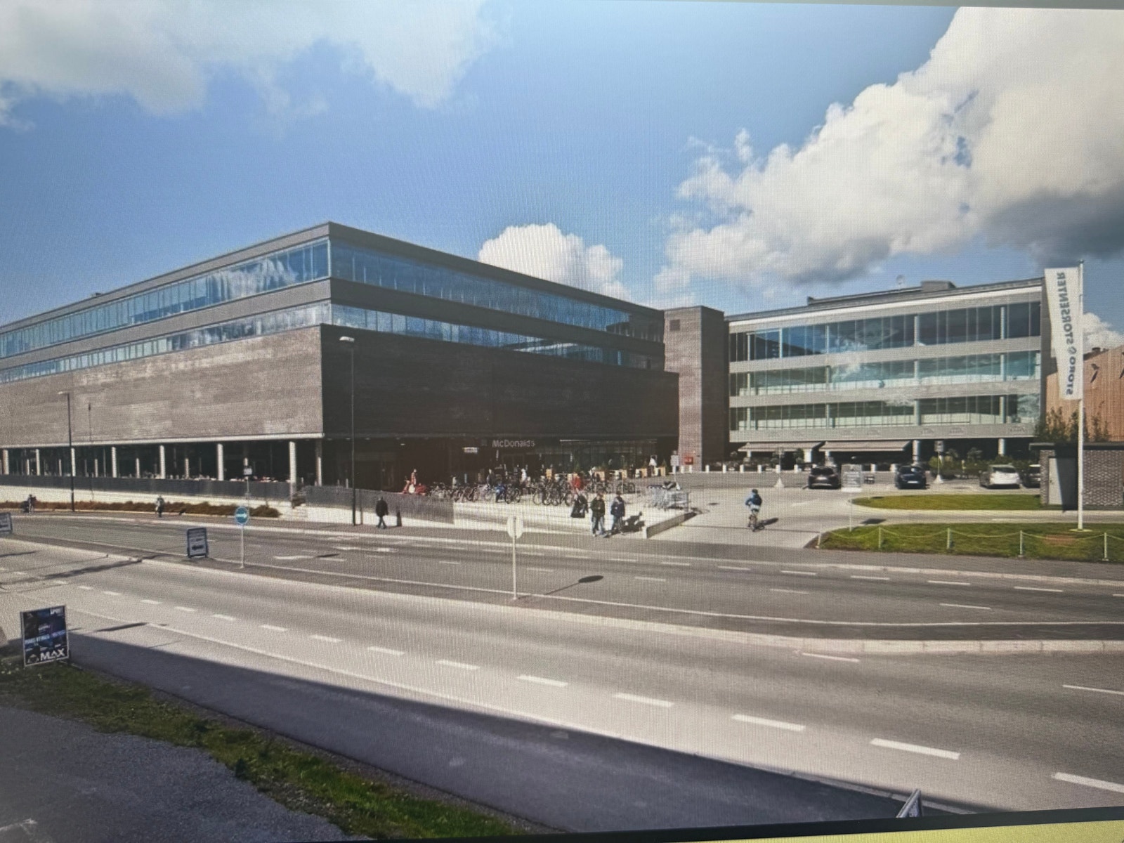 Storo senter med gang avstand Galleribilde