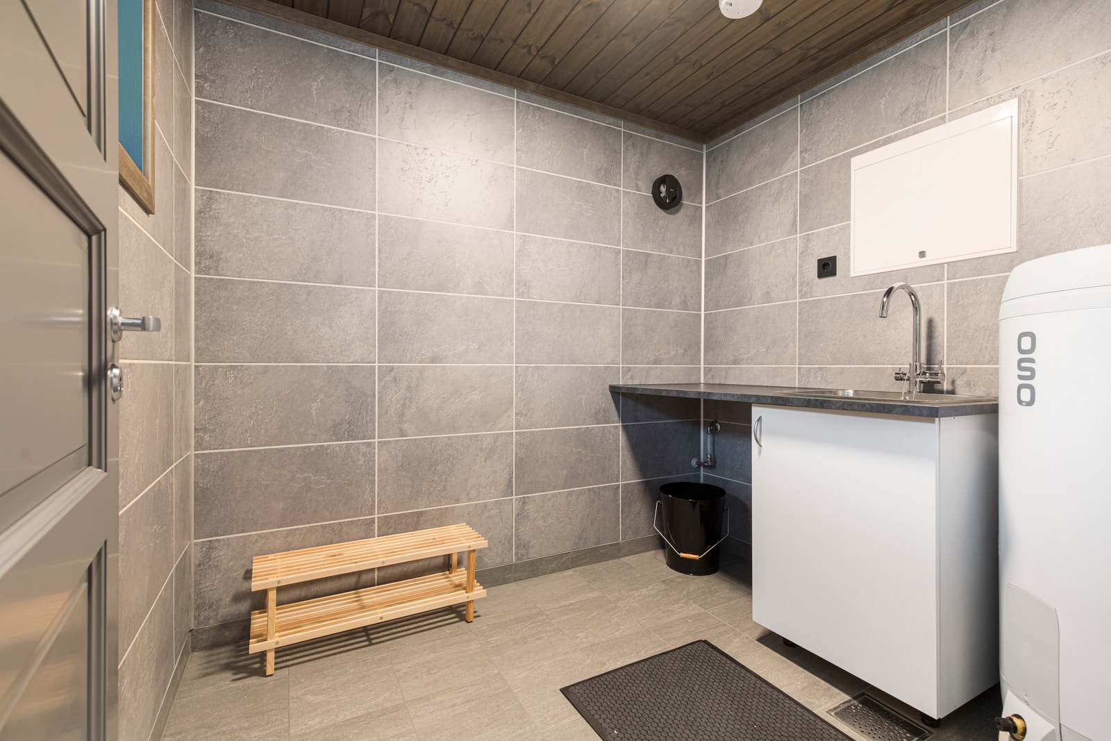 Vaskerom bilde 1
Interiørbildet er fra utstillings hytten som er 100% lik denne hytten Galleribilde