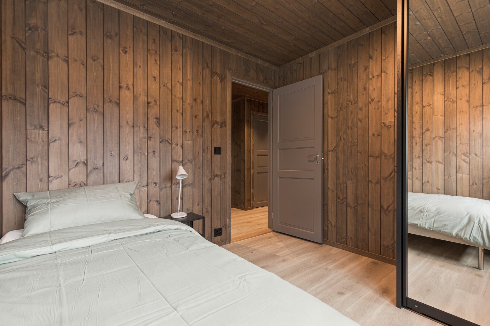 Hovedsoverom 4
Interiørbildet er fra utstillings hytten som er 100% lik denne hytten Galleribilde