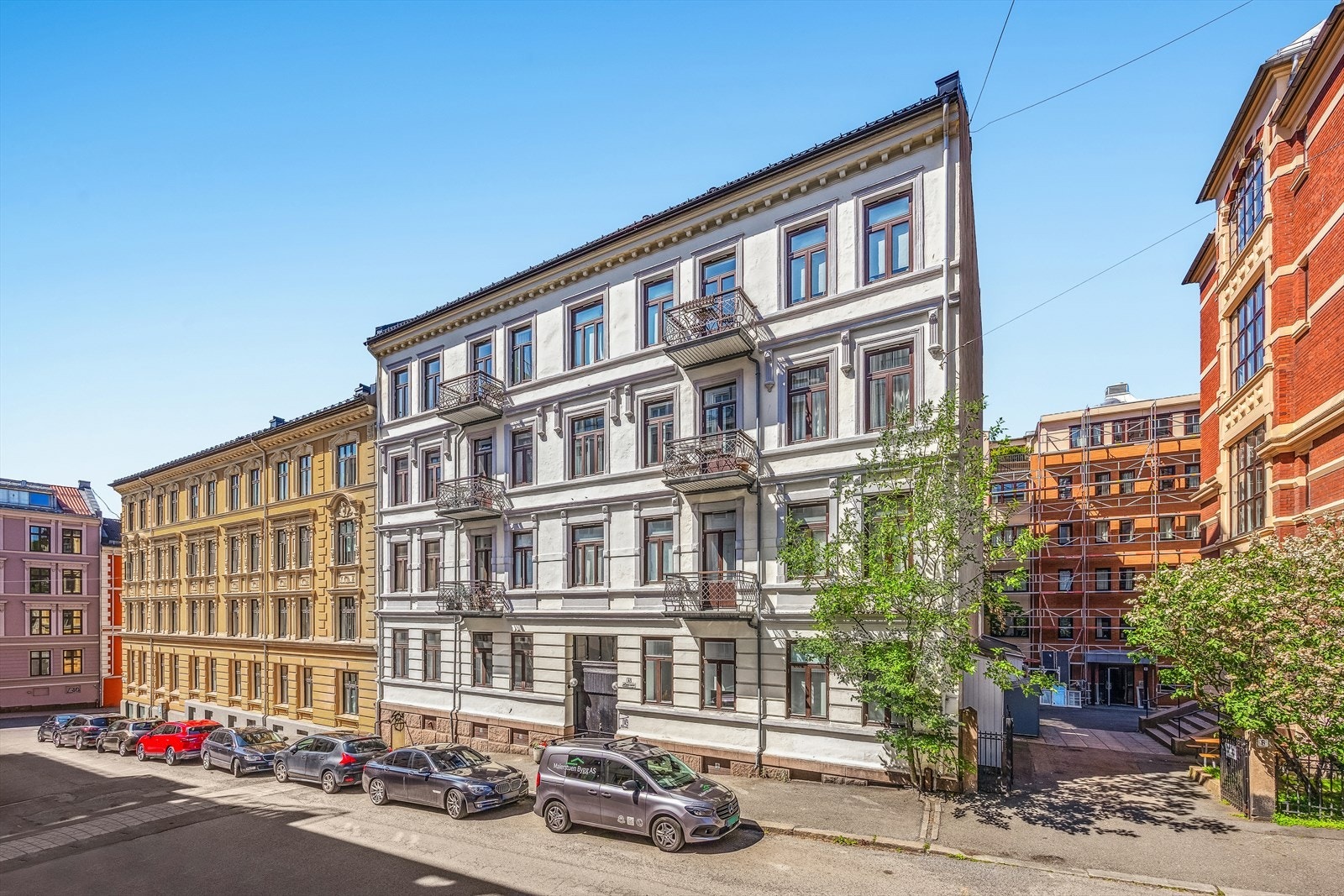 Schwensens gate er en av de mest attraktive gatene på St. Hanshaugen. Galleribilde