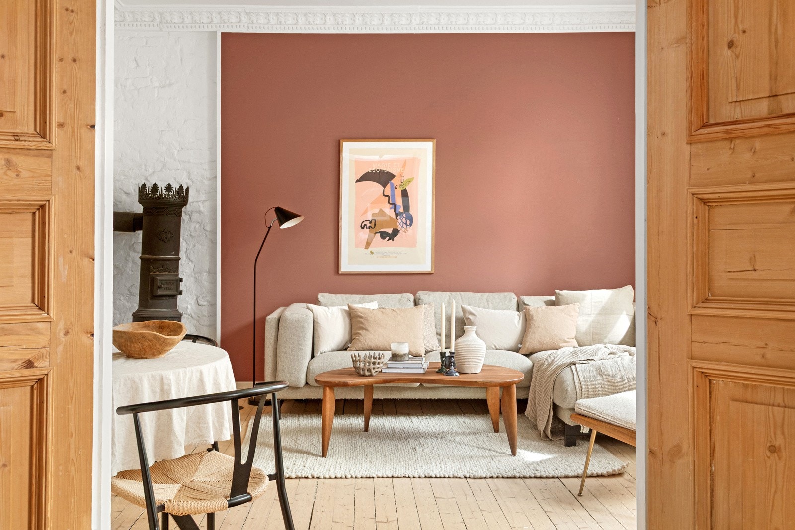 En sjarmerende, klassisk og fin 3-roms leilighet med attraktiv beliggenhet. Galleribilde