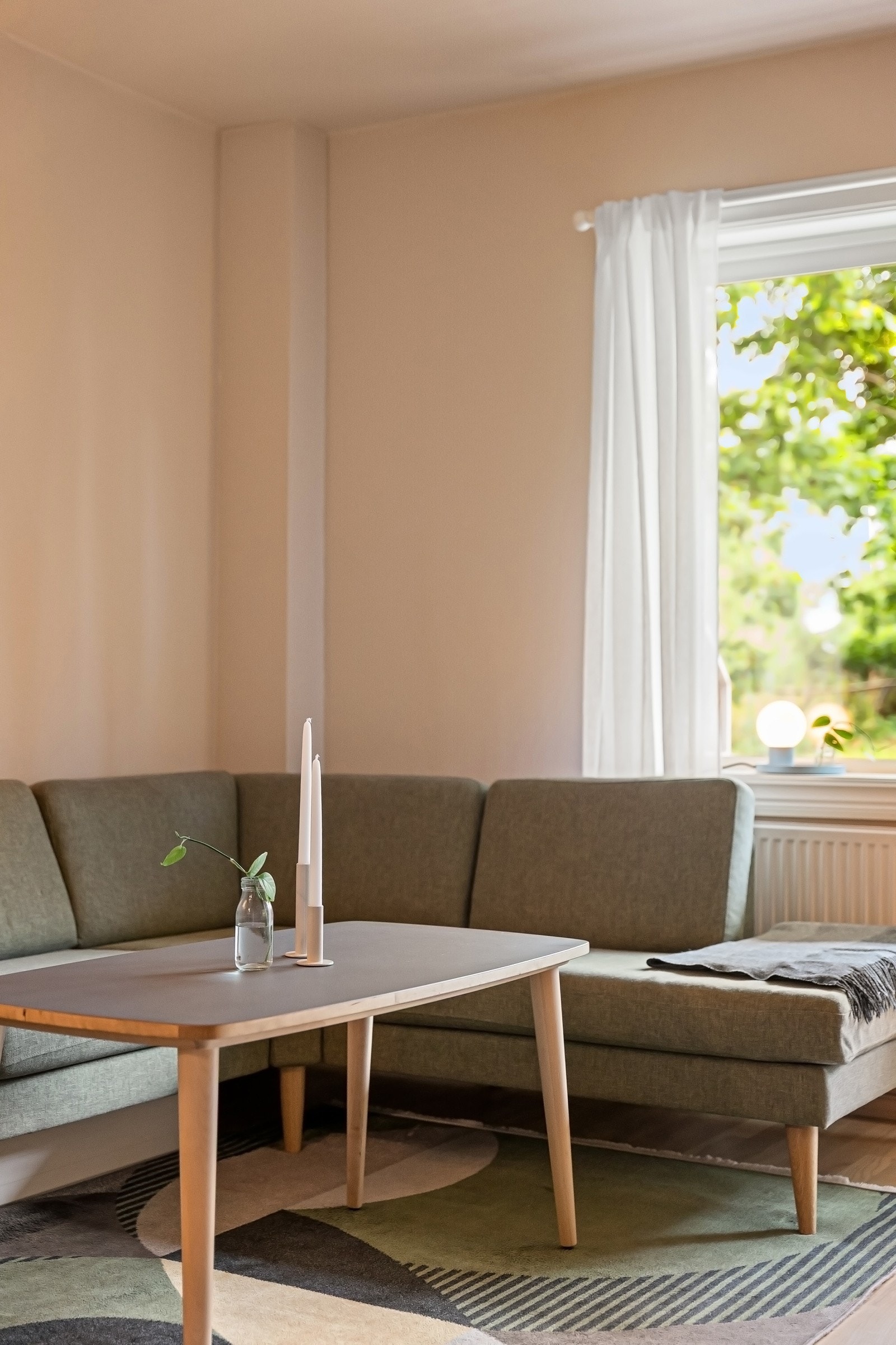 Bo rolig, men så sentralt Galleribilde