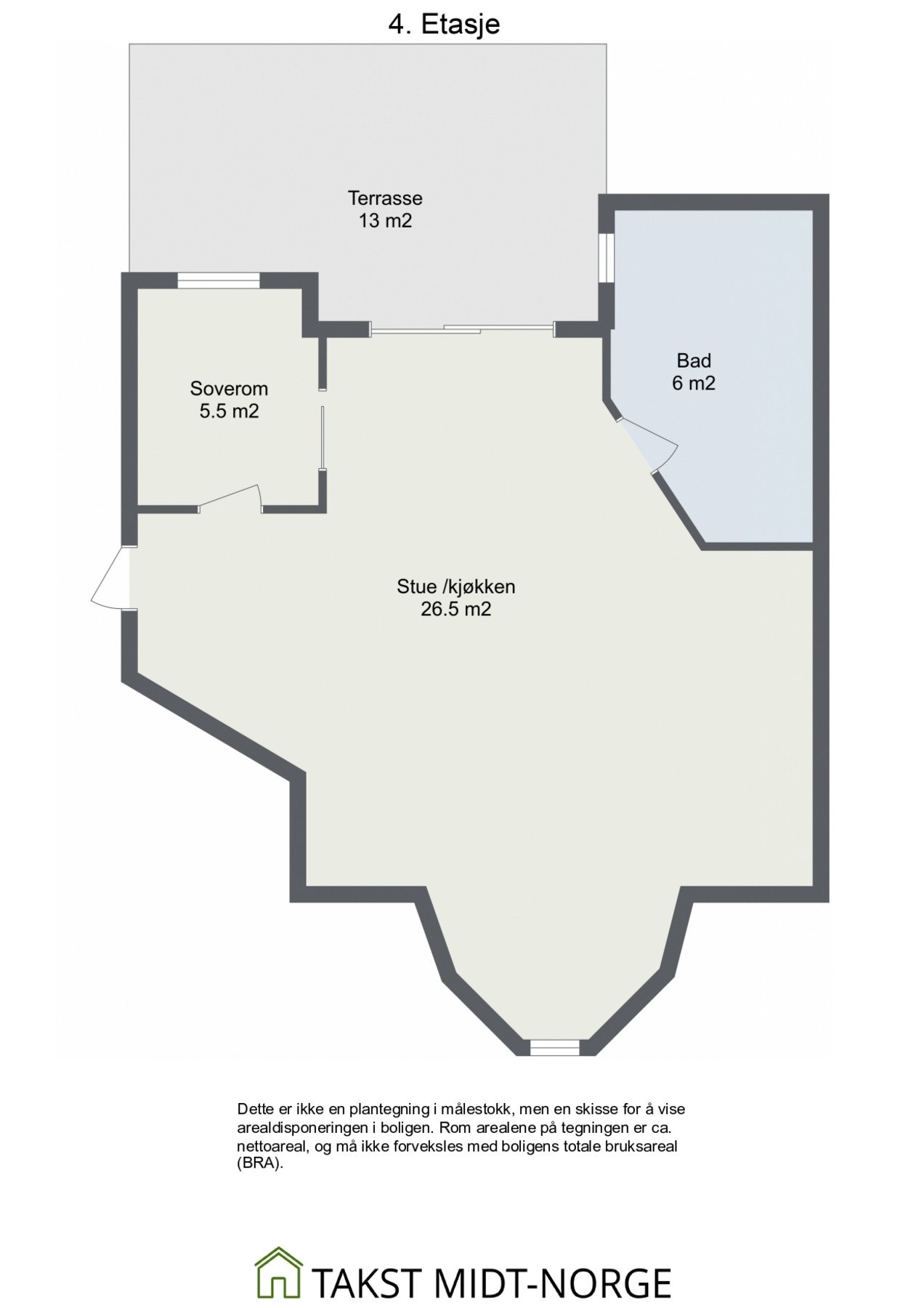 Planskisse Frostaveien 10 Galleribilde