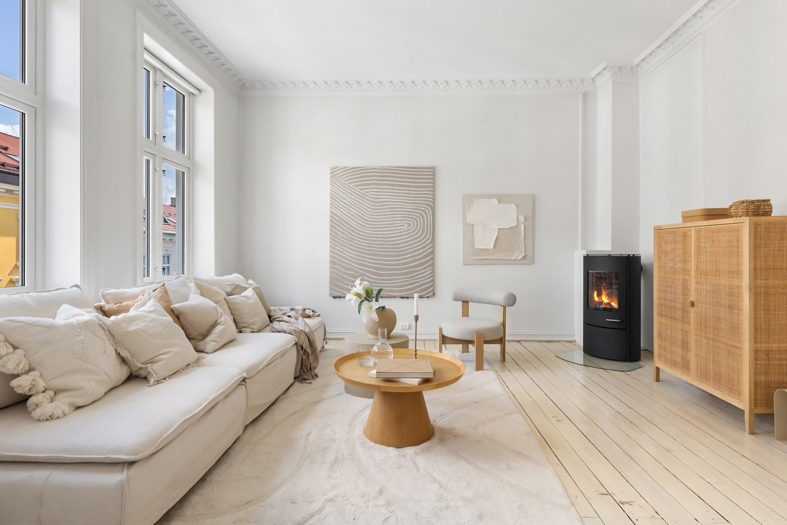 Rommets inndeling gir flere møbleringsmuligheter etter ønske Galleribilde