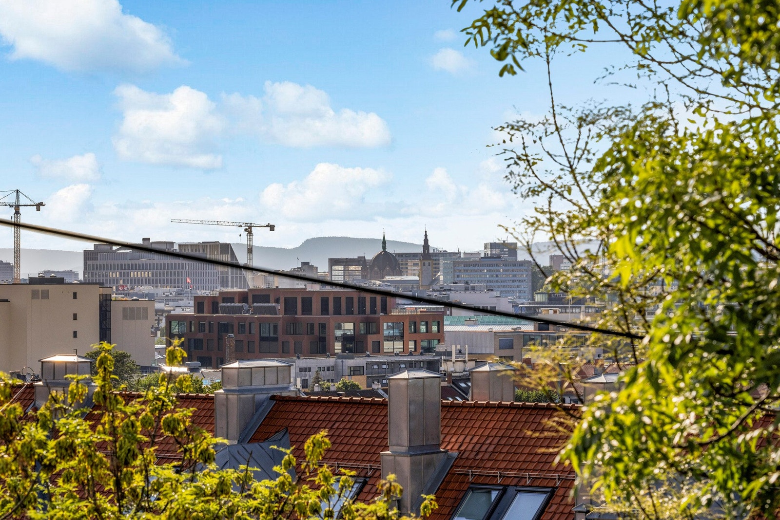 Utsikt fra balkongen. Galleribilde