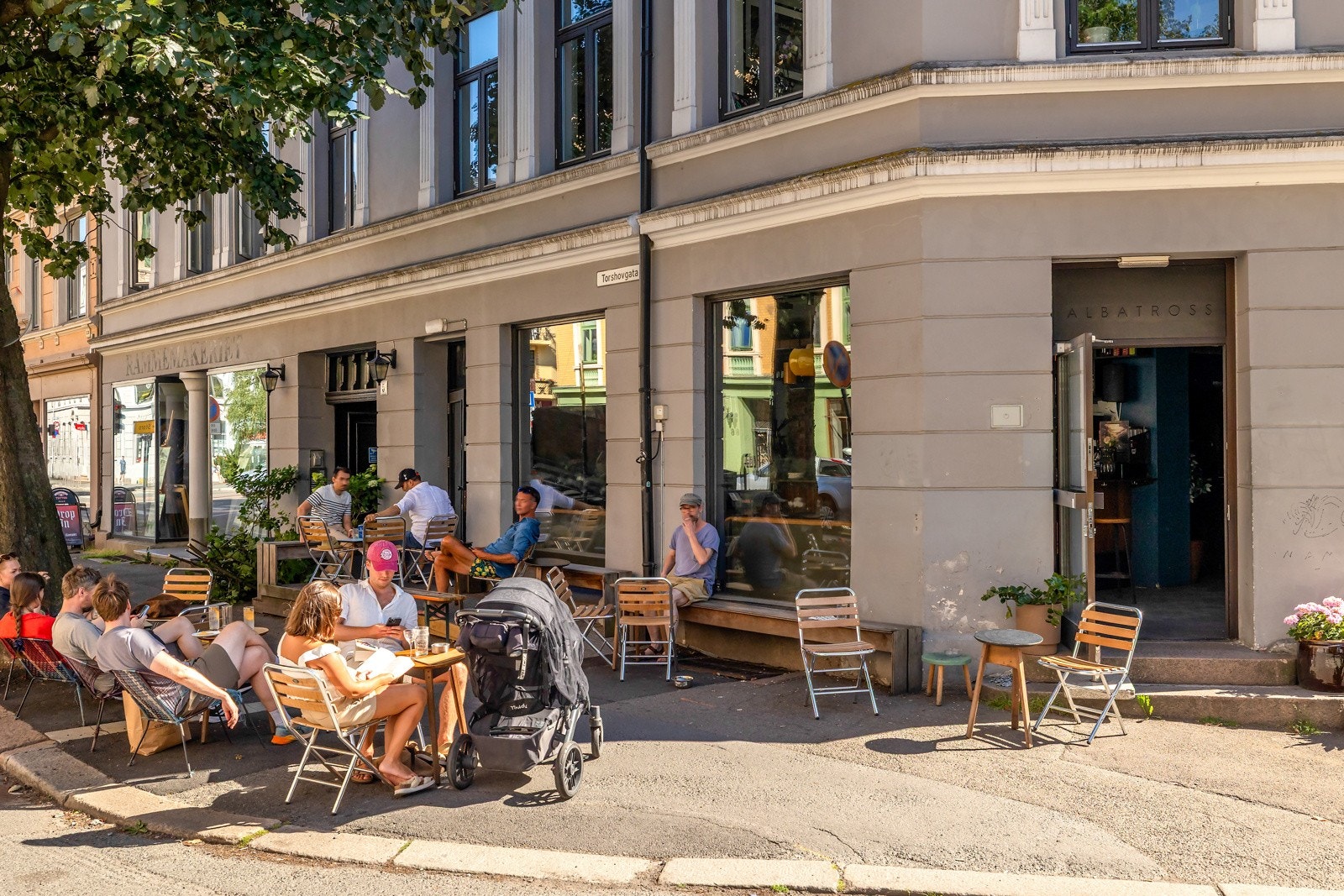 I nærområdet ligger flere av Torshovs sjarmerende butikker og restauranter Galleribilde